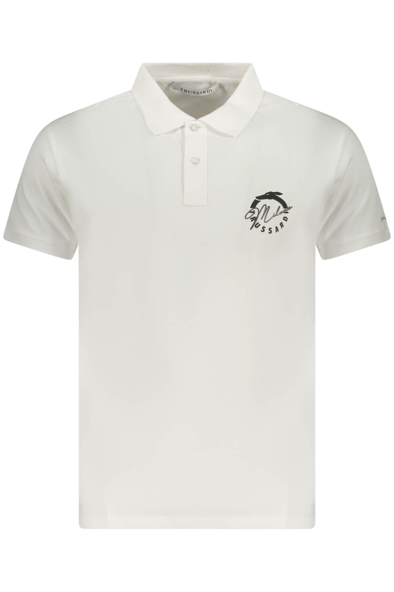 Trussardi polo manga corta hombre blanco