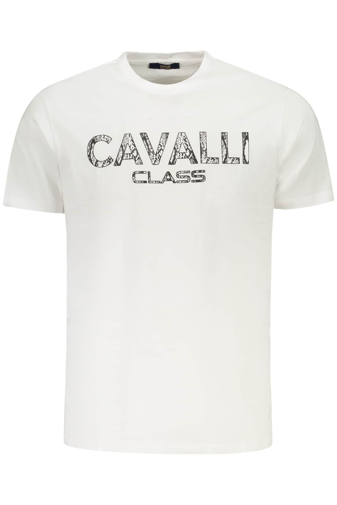 Cavalli Class manga corta t-camisa hombre azul
