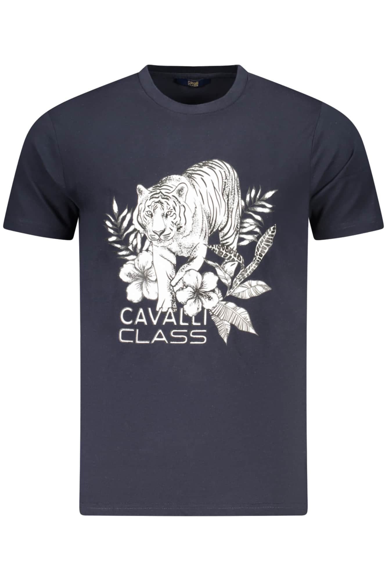 Cavalli Class manga corta t-camisa hombre blanco