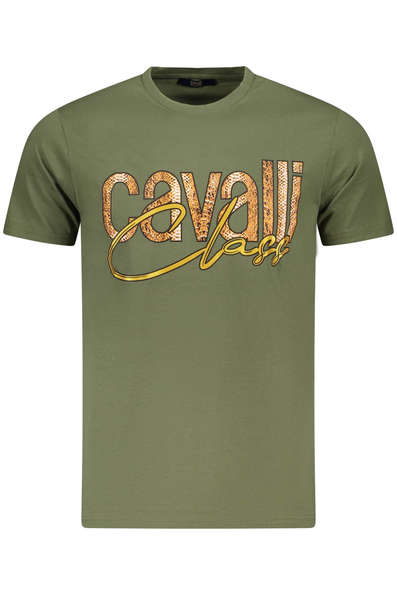 Cavalli Class manga corta t-camisa hombre rojo