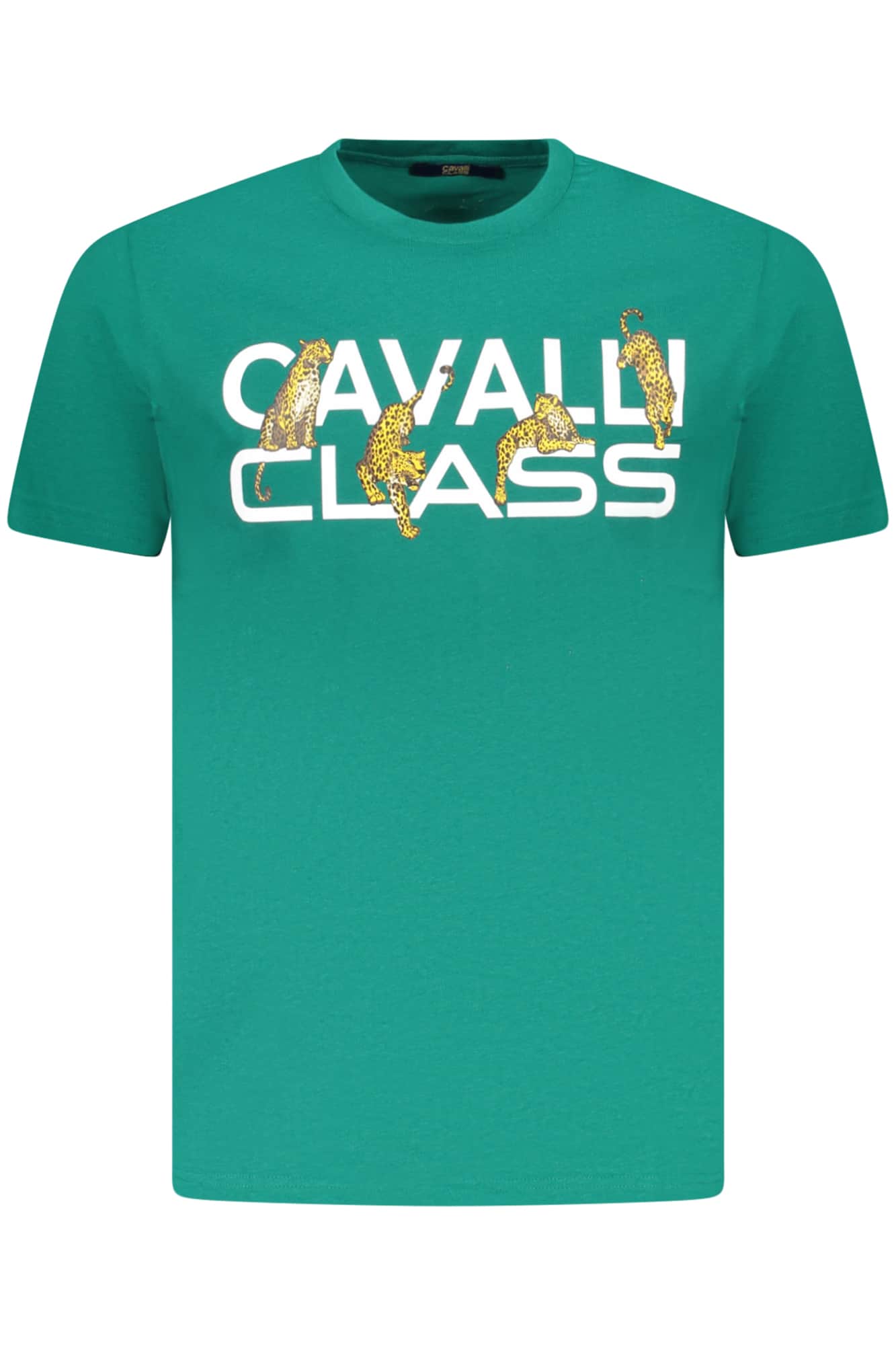 Cavalli Class manga corta t-camisa hombre rojo