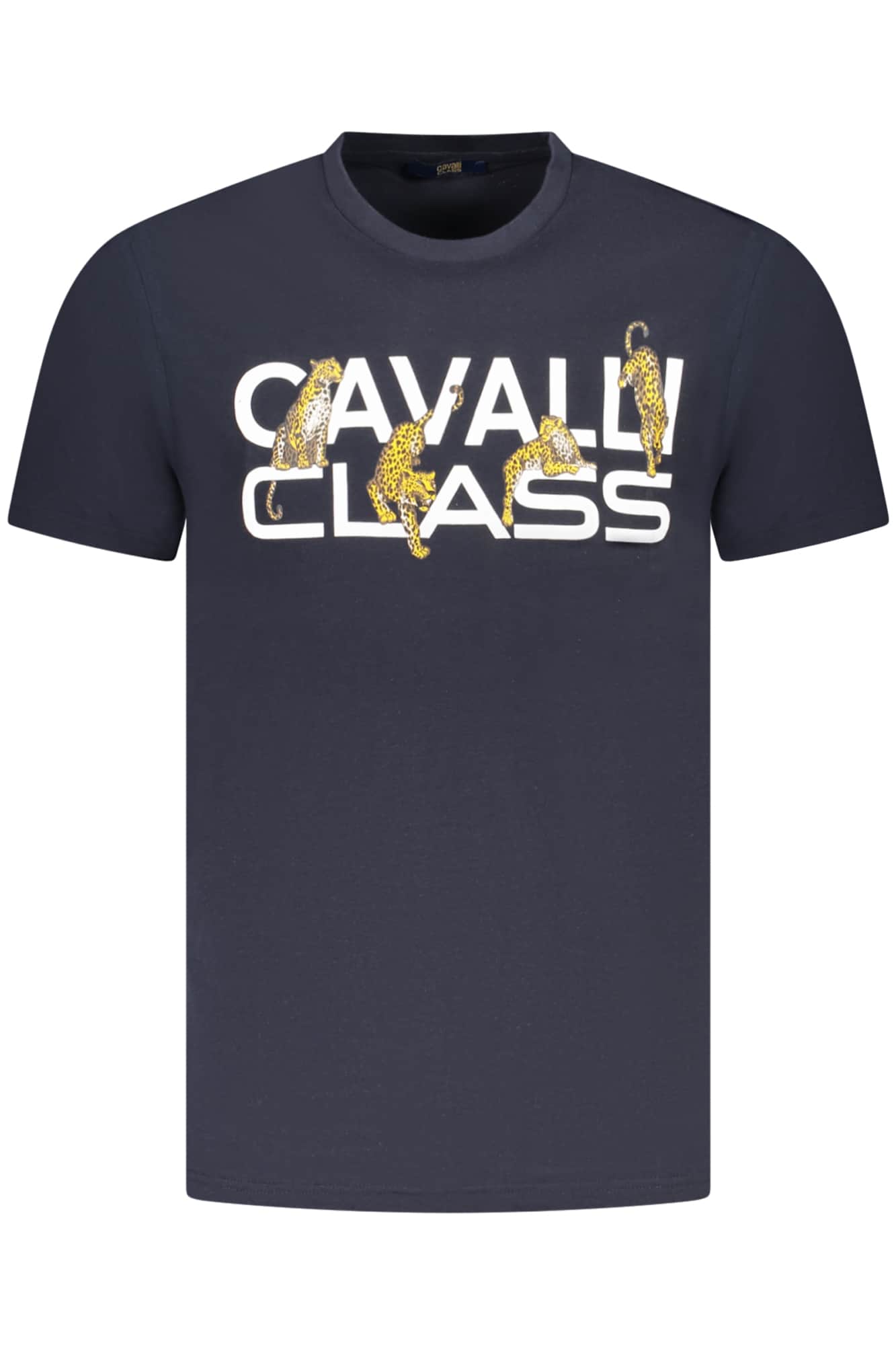 Cavalli Class manga corta t-camisa hombre rojo