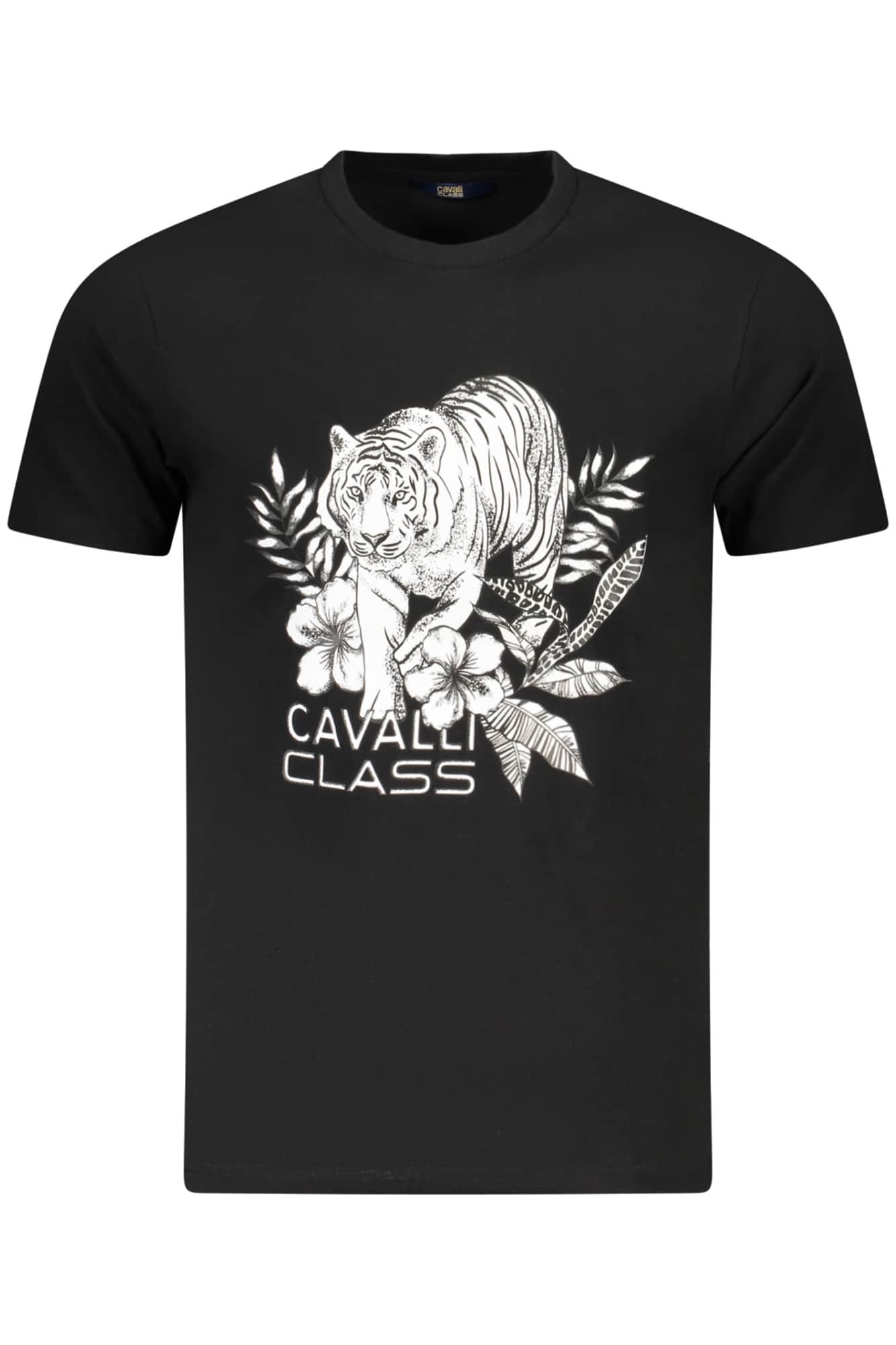 Cavalli Class manga corta t-camisa hombre blanco