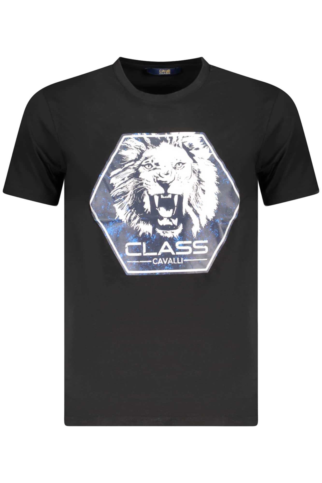 Cavalli Class manga corta t-camisa hombre rojo