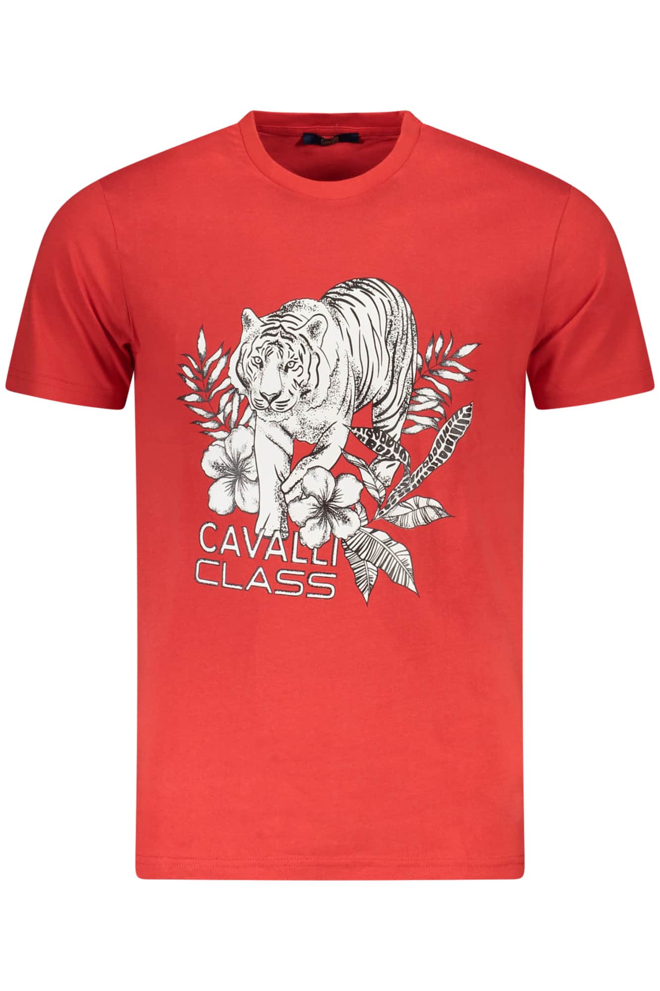 Cavalli Class manga corta t-camisa hombre blanco