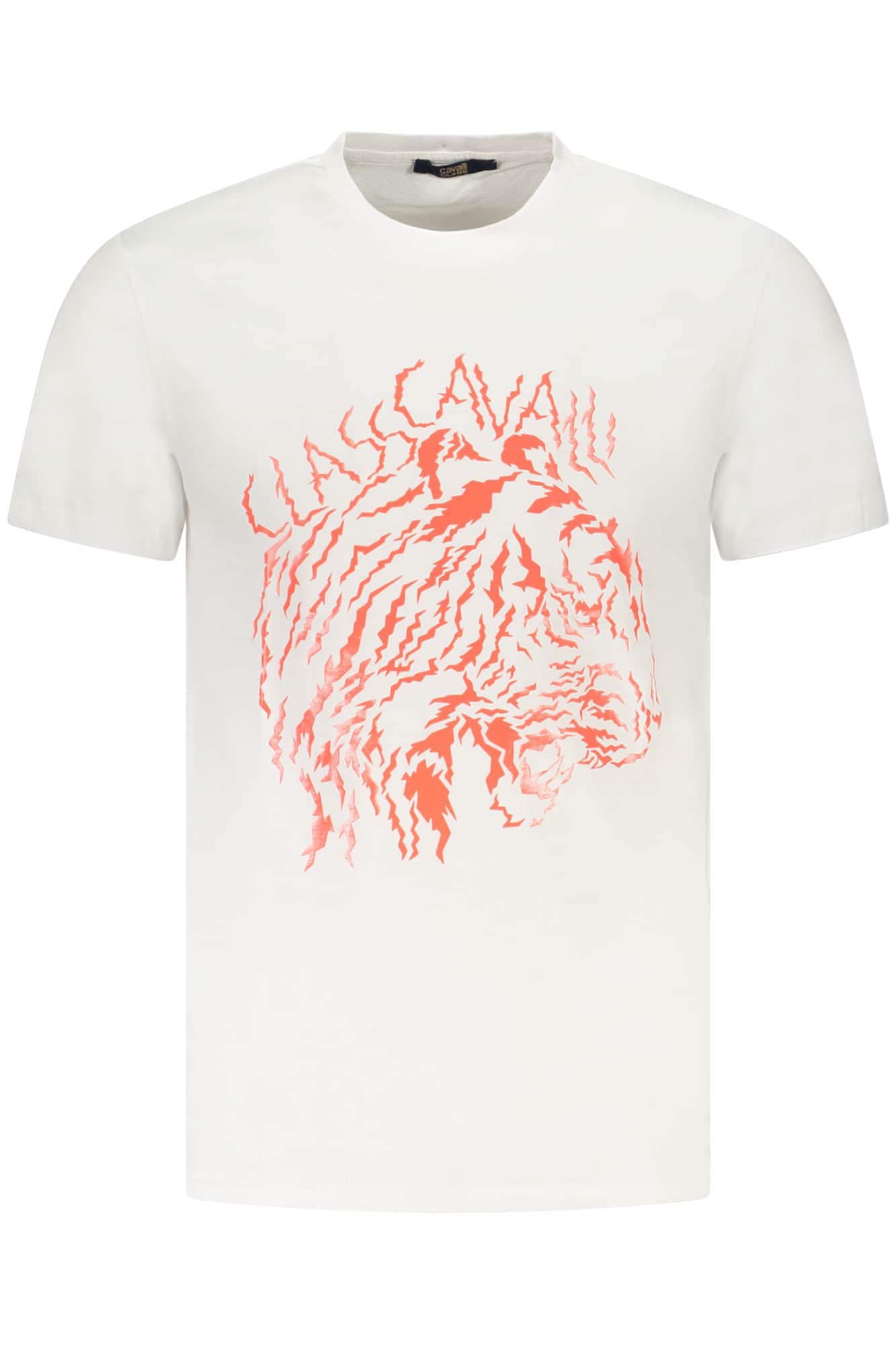 Cavalli Class manga corta t-camisa hombre azul