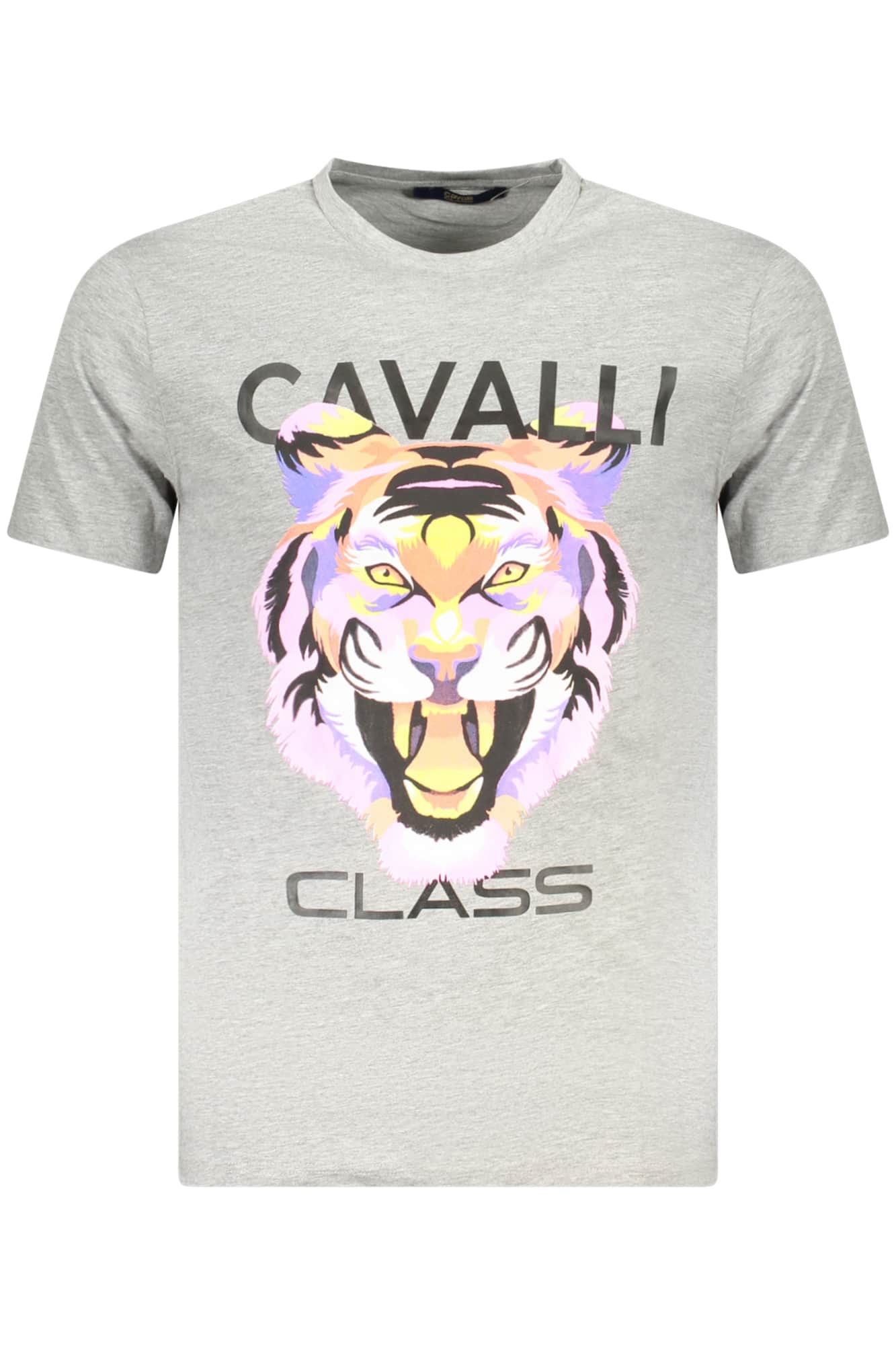 Cavalli Class manga corta t-camisa hombre negro