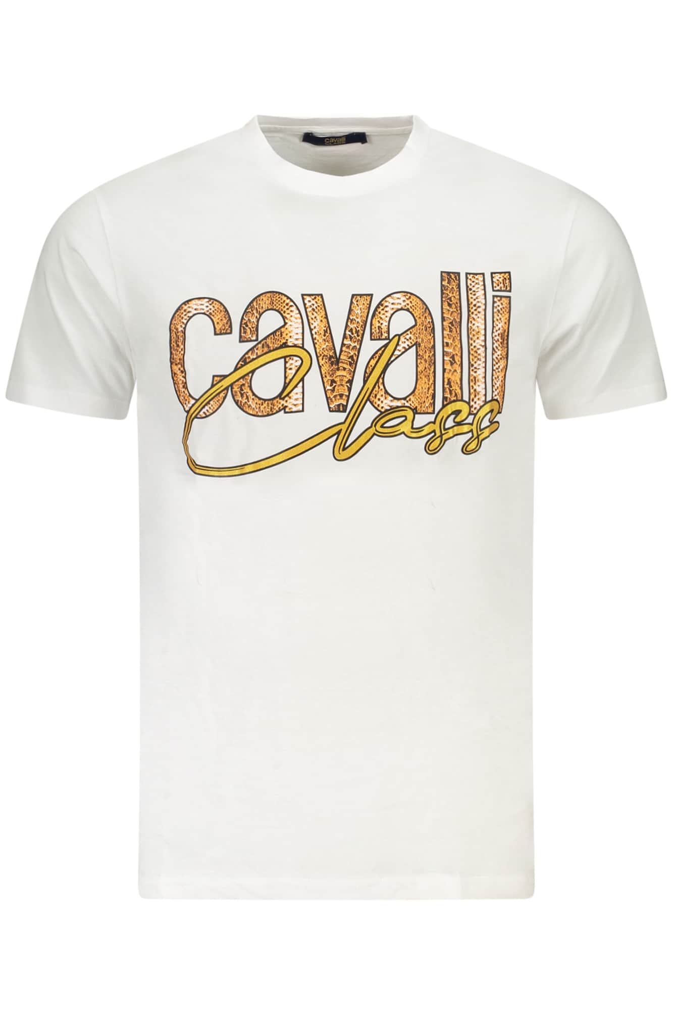 Cavalli Class manga corta t-camisa hombre rojo