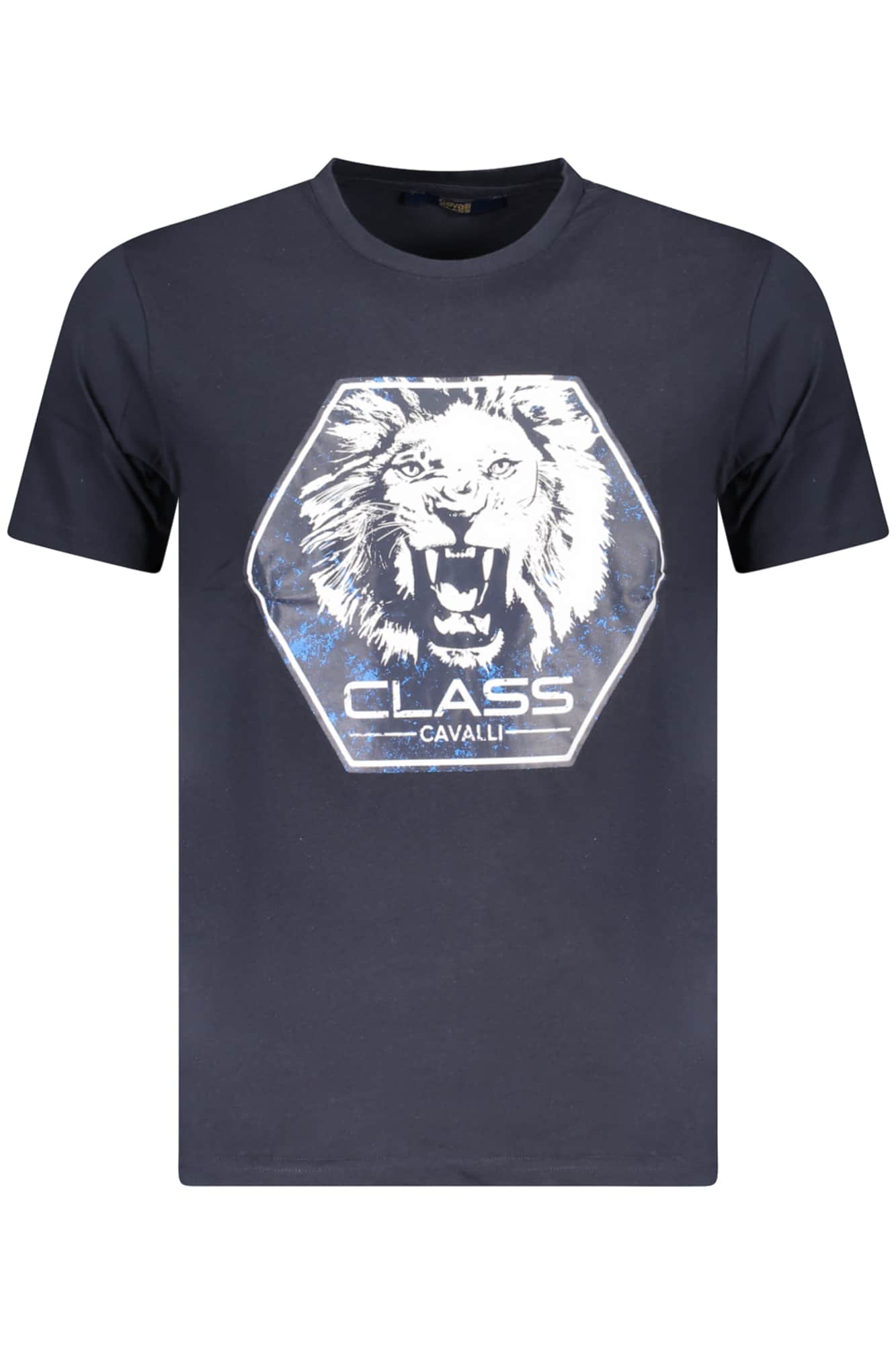 Cavalli Class manga corta t-camisa hombre rojo
