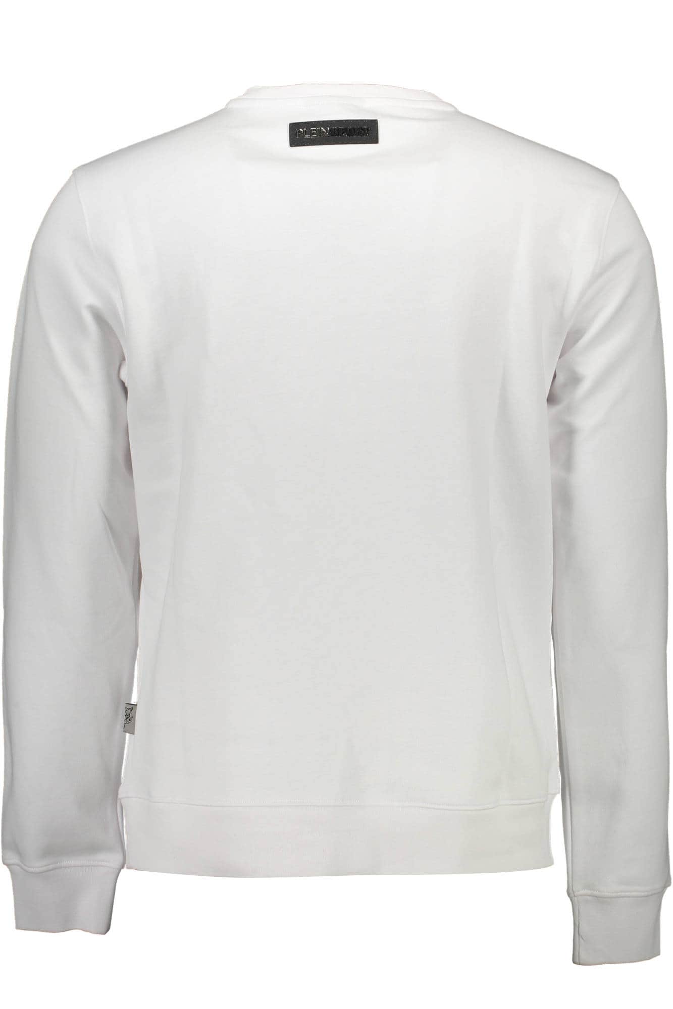 Plein Sport hombre con cremallera sudadera blanco