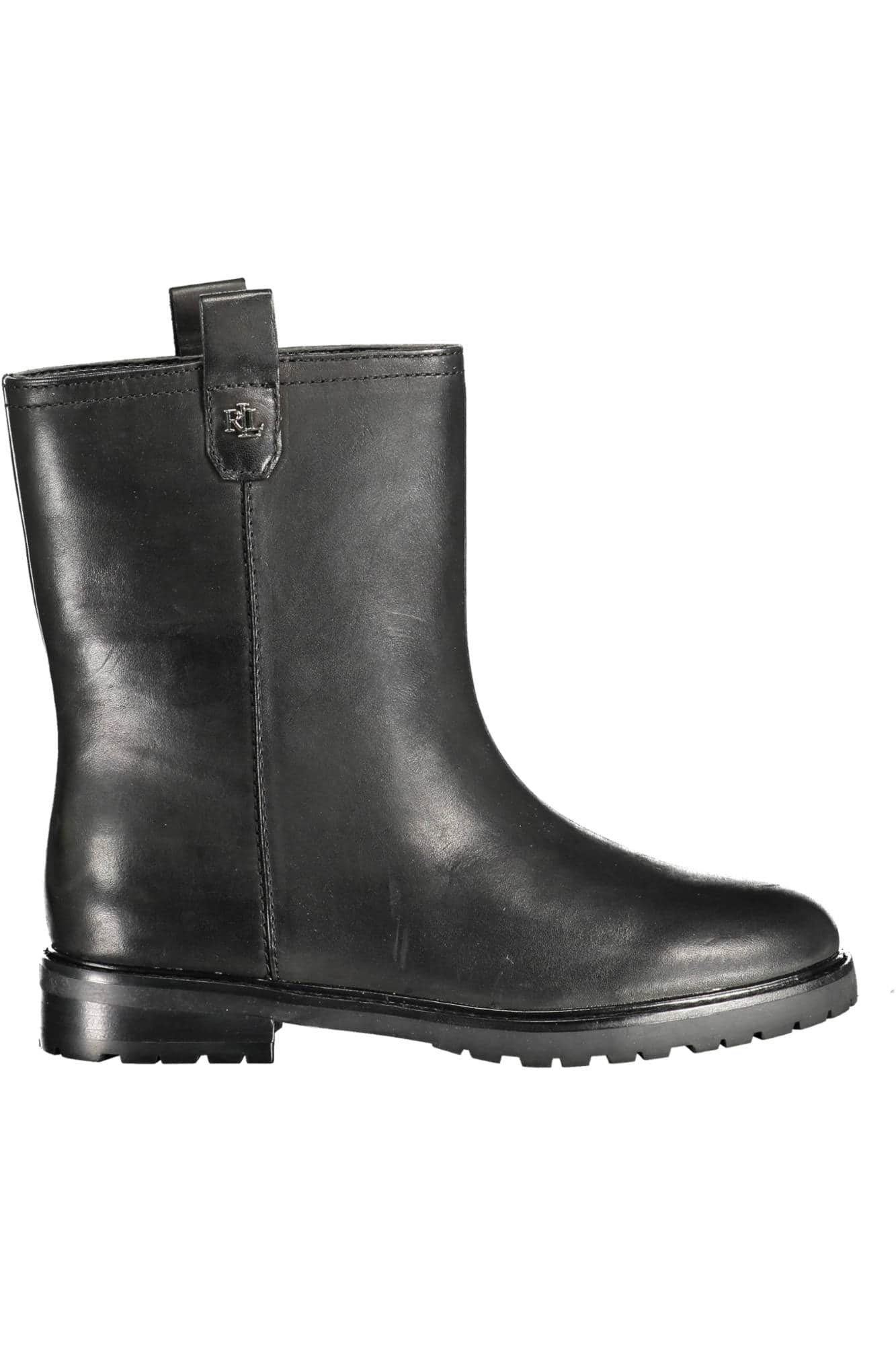 Ralph Lauren mujer bota calzado negro
