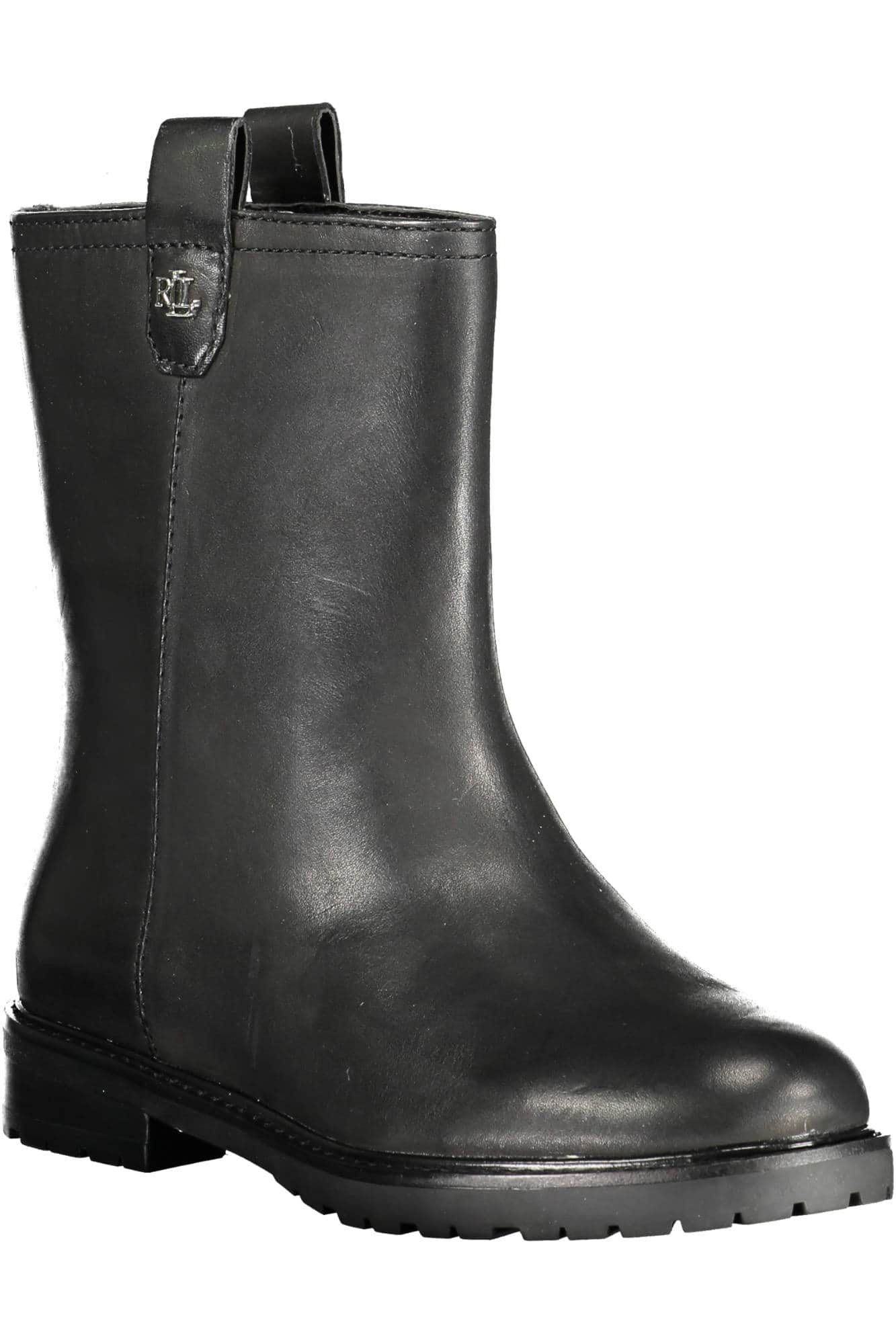 Ralph Lauren mujer bota calzado negro
