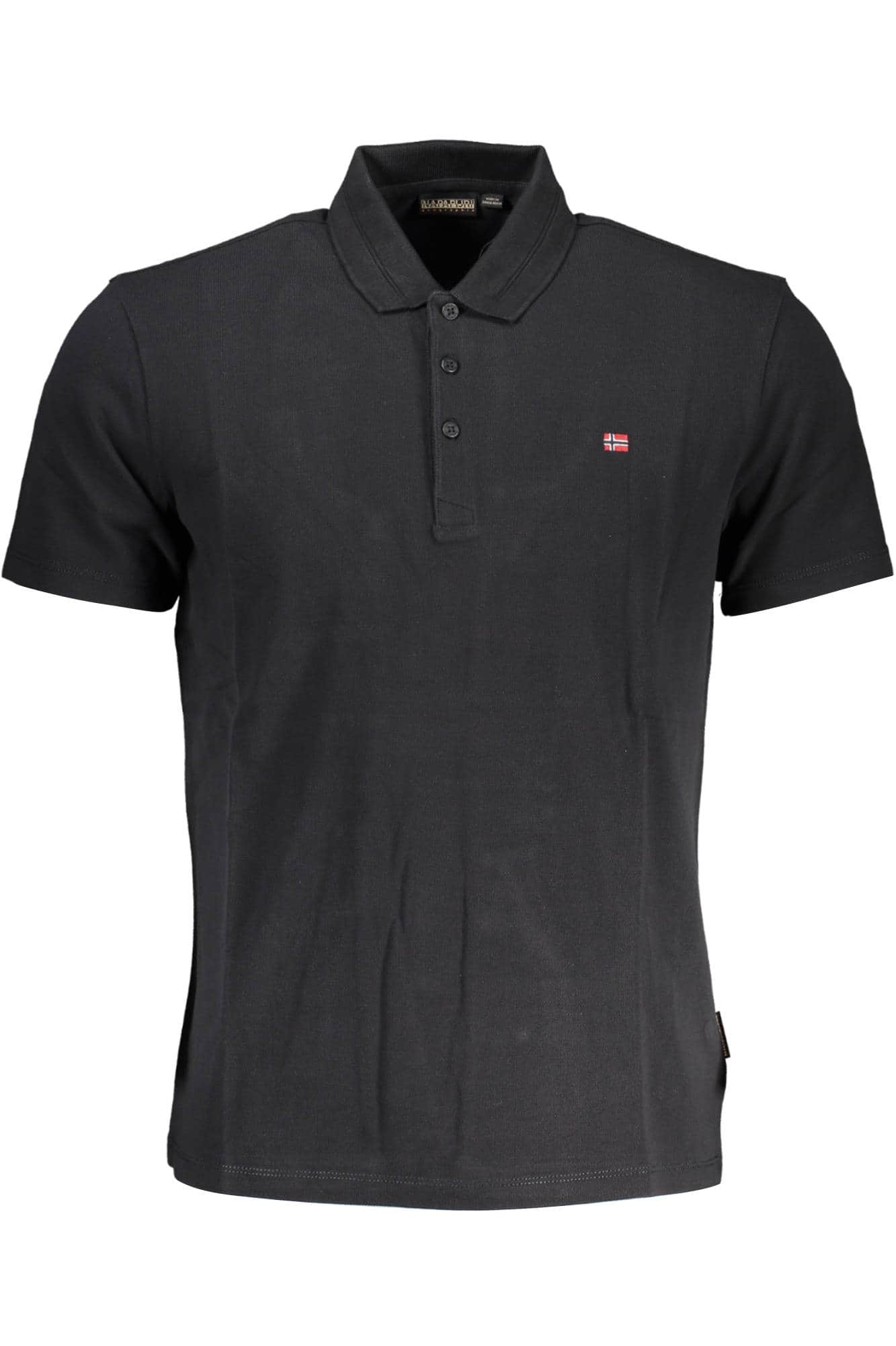 Napapijri polo manga corta hombre negro