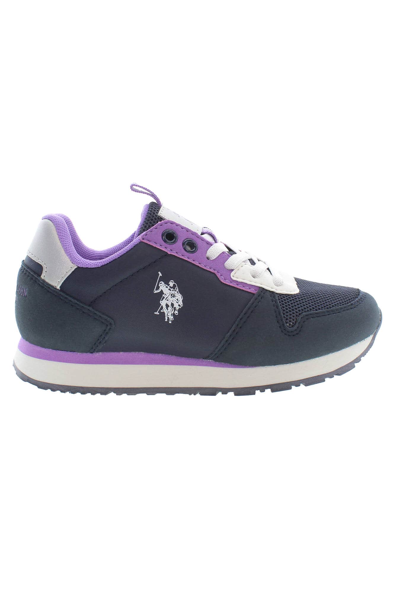 US Polo Assn. niñas morado zapatillas deportivas
