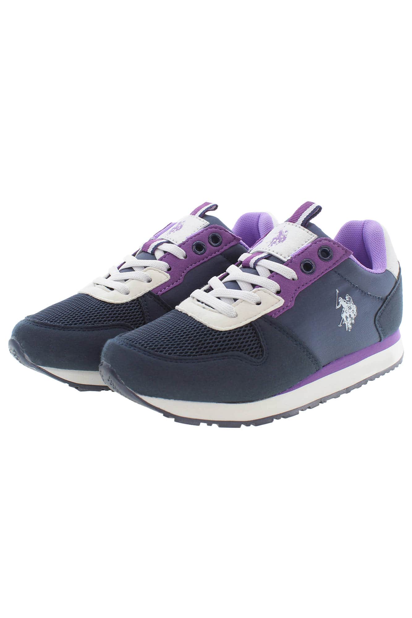 US Polo Assn. niñas morado zapatillas deportivas