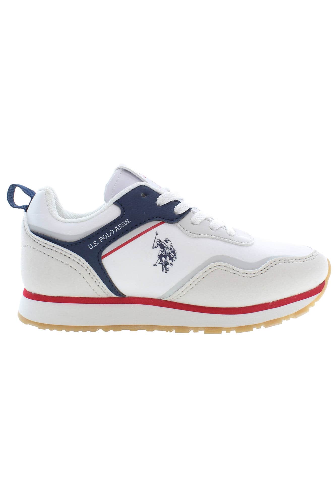 US Polo Assn. niños blanco zapatillas deportivas