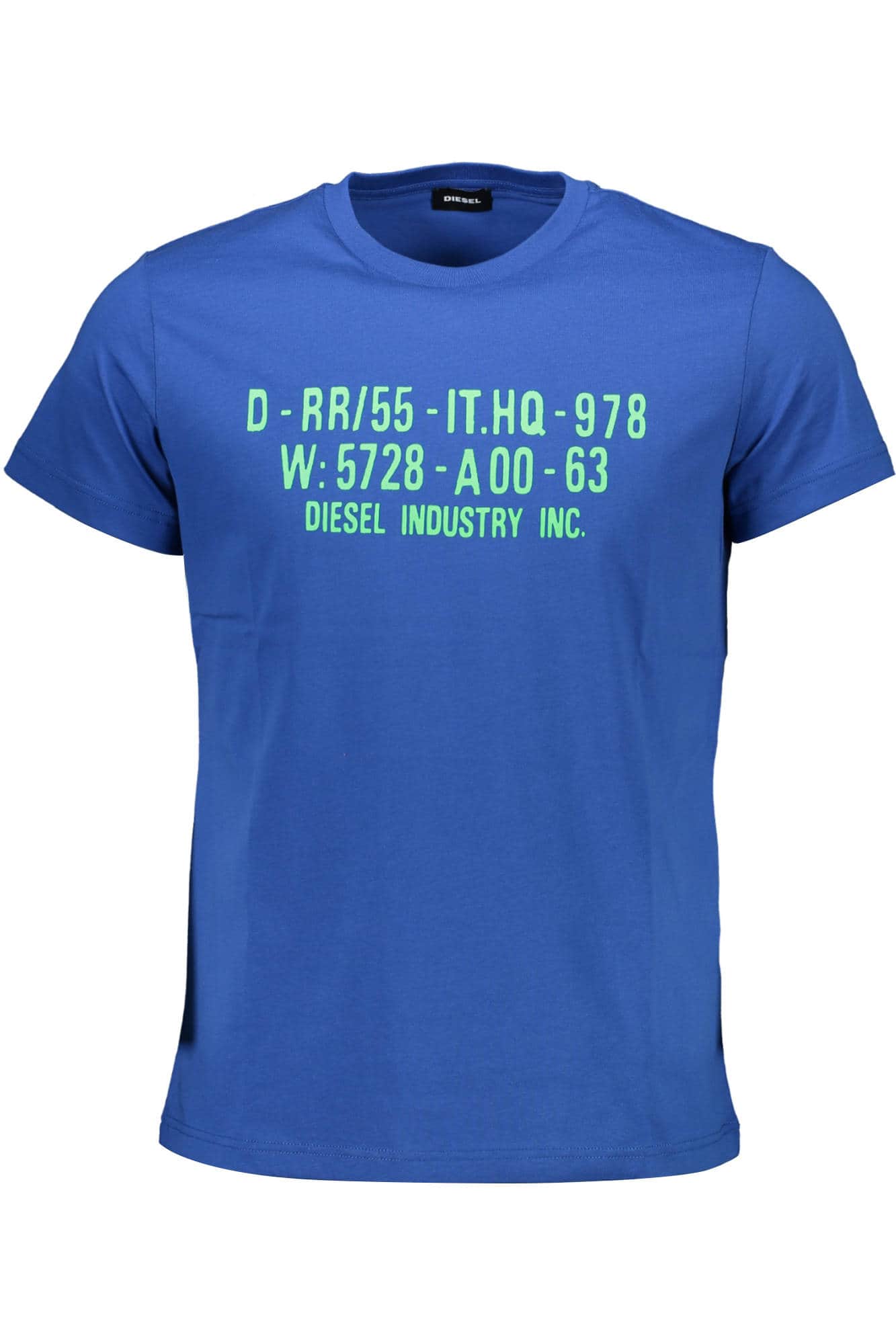 Diesel hombre manga corta t-camisa azul