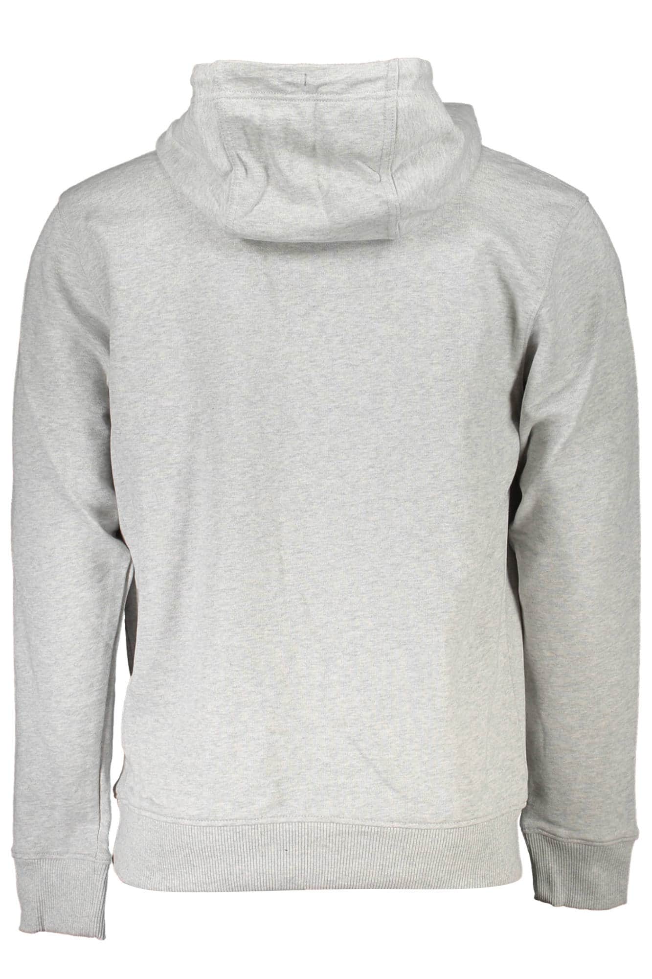 Tommy Hilfiger hombre con cremallera sudadera gris