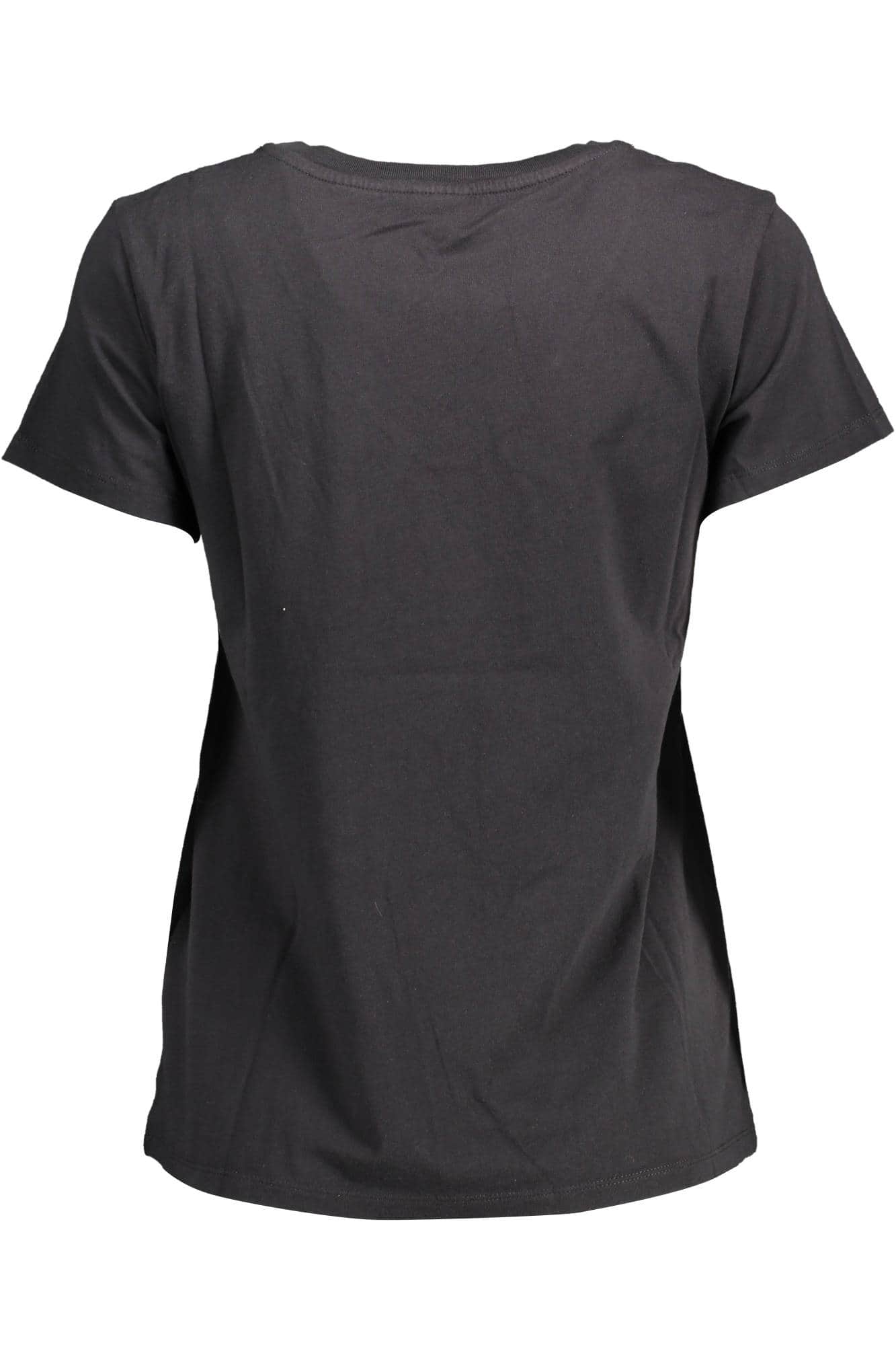 Levi's manga corta t-camisa mujer negro