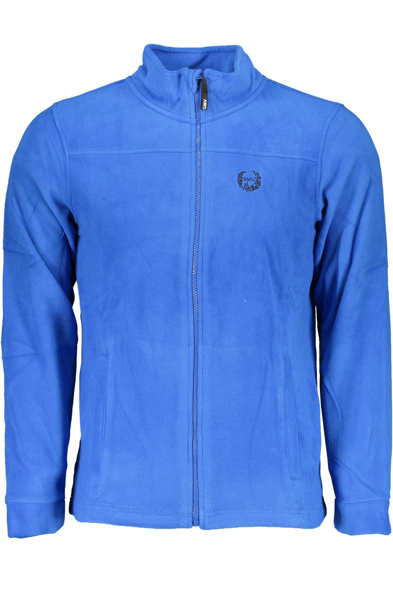 Gian Marco Venturi hombre azul con cremallera sudadera