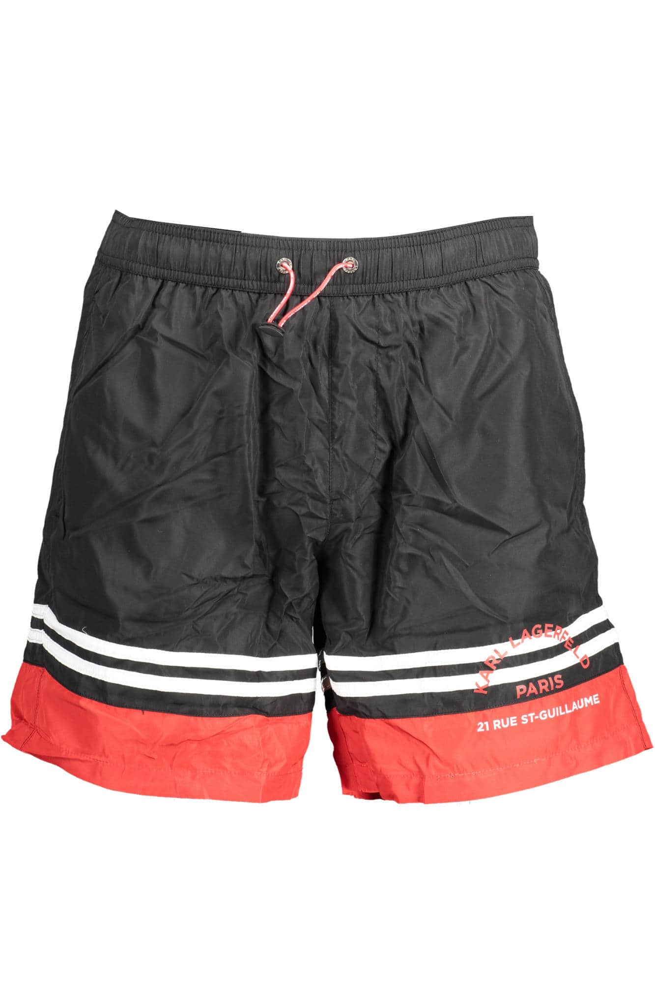 Karl Lagerfeld ropa de baño bañador negro hombre bottom