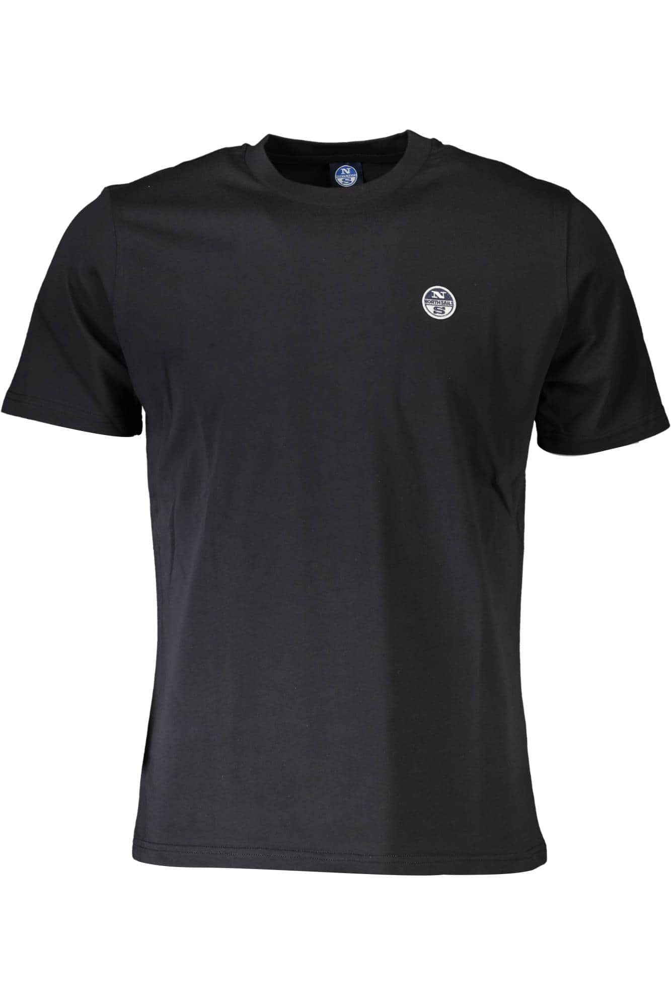 North Sails manga corta t-camisa hombre negro