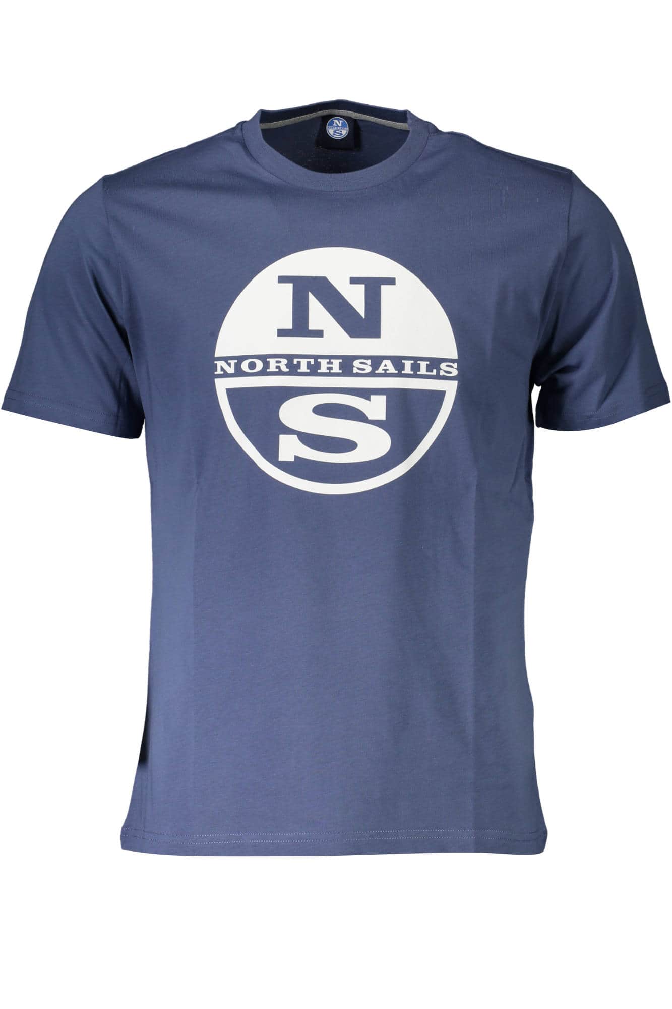 North Sails manga corta t-camisa hombre azul