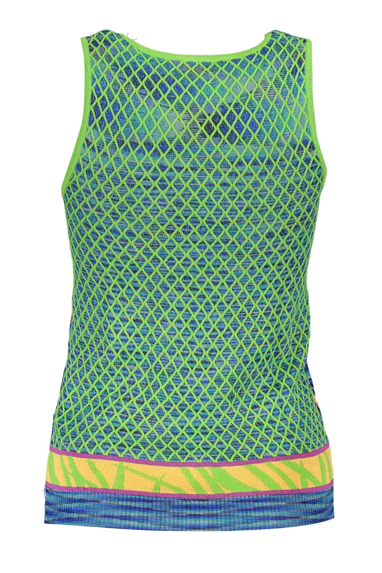 Desigual mujer camiseta de tirantes verde