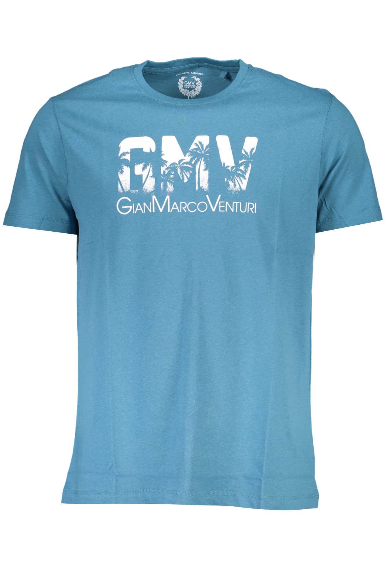 Gian Marco Venturi hombre manga corta t-camisa azul