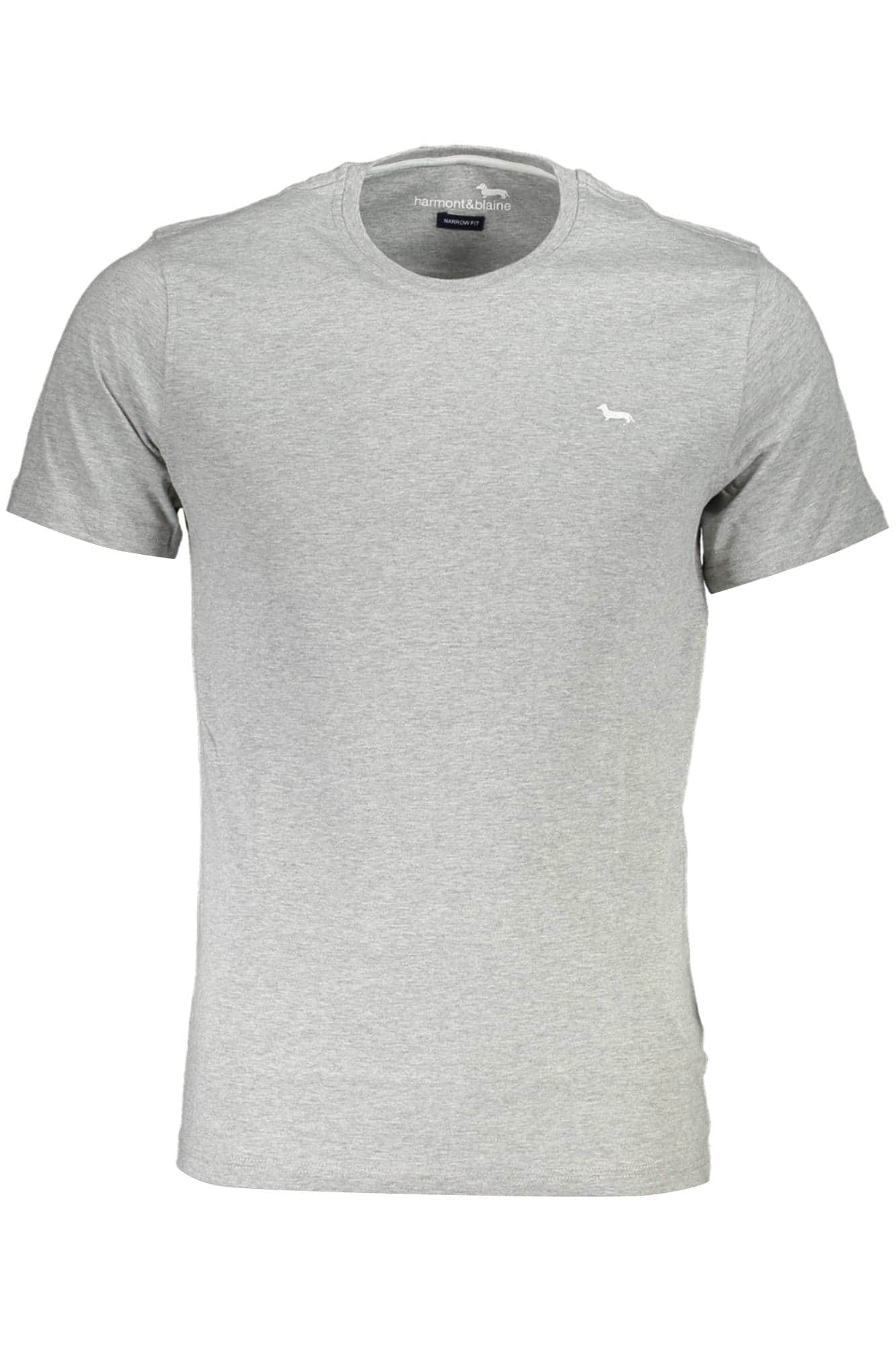 Harmont & Blaine hombre manga corta t-camisa gris