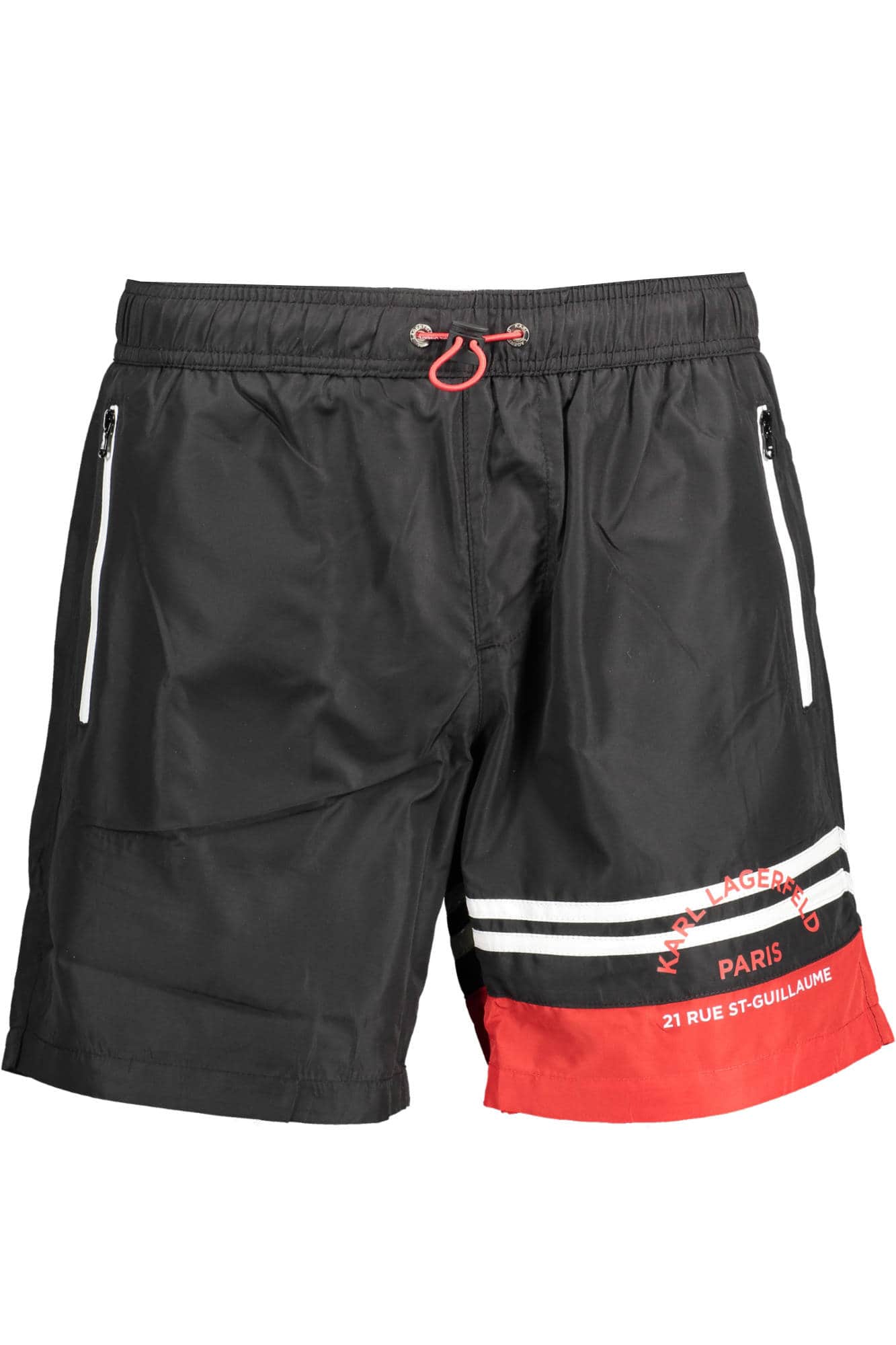 Karl Lagerfeld ropa de baño bañador negro hombre bottom