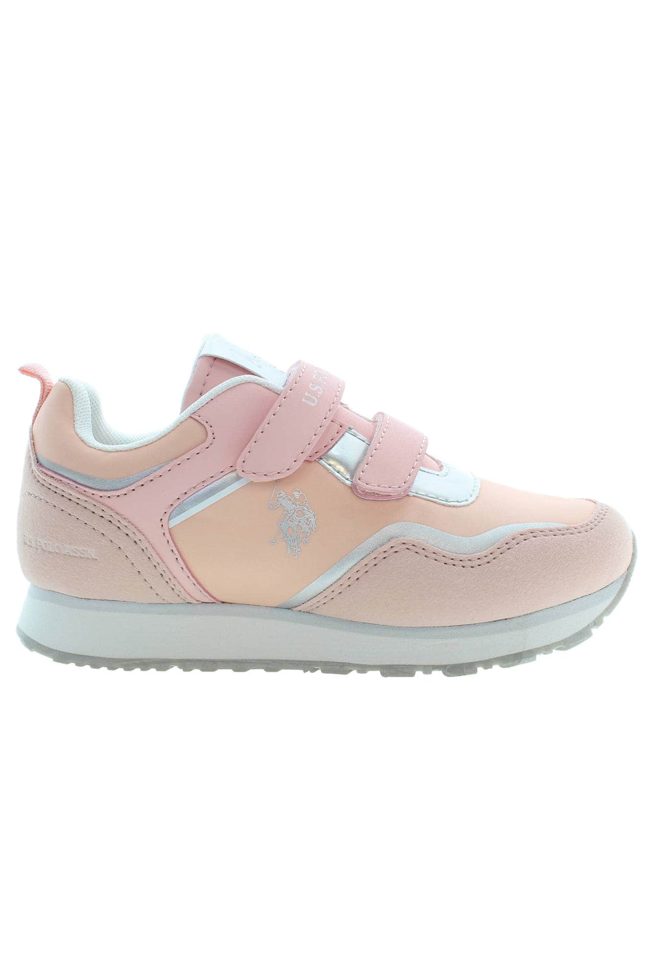 US Polo Assn. niñas rosa zapatillas deportivas