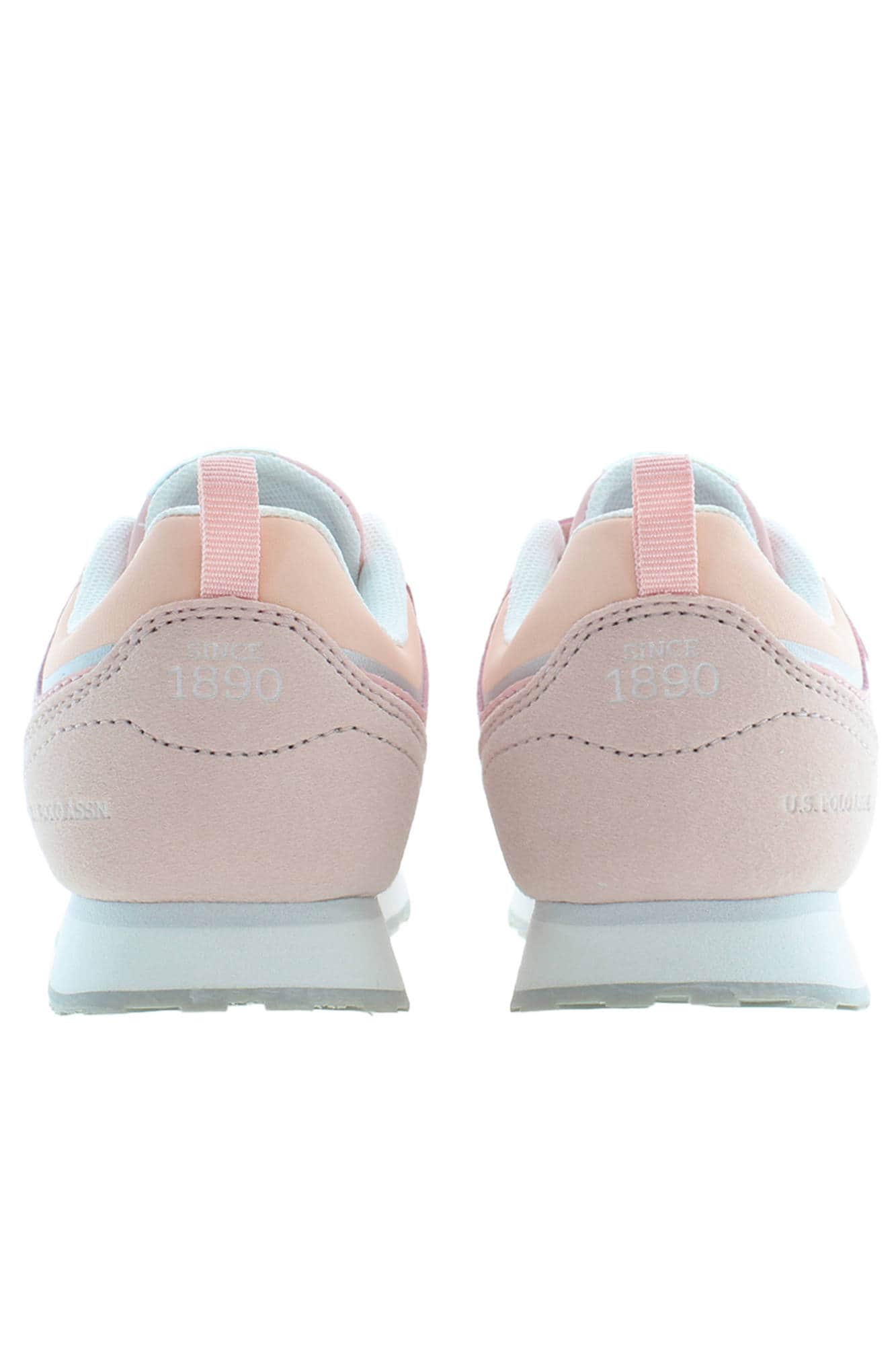US Polo Assn. niñas rosa zapatillas deportivas