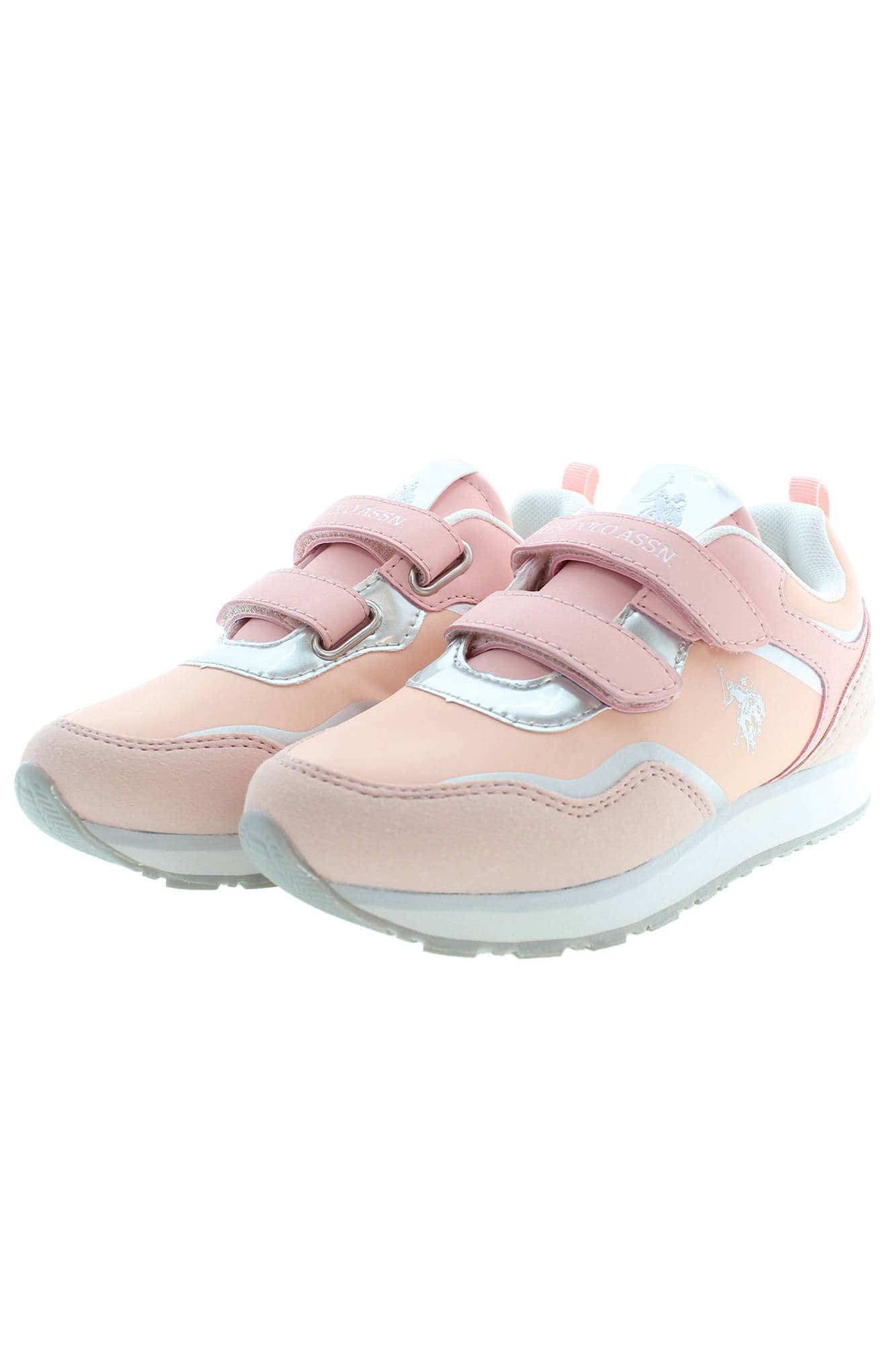 US Polo Assn. niñas rosa zapatillas deportivas