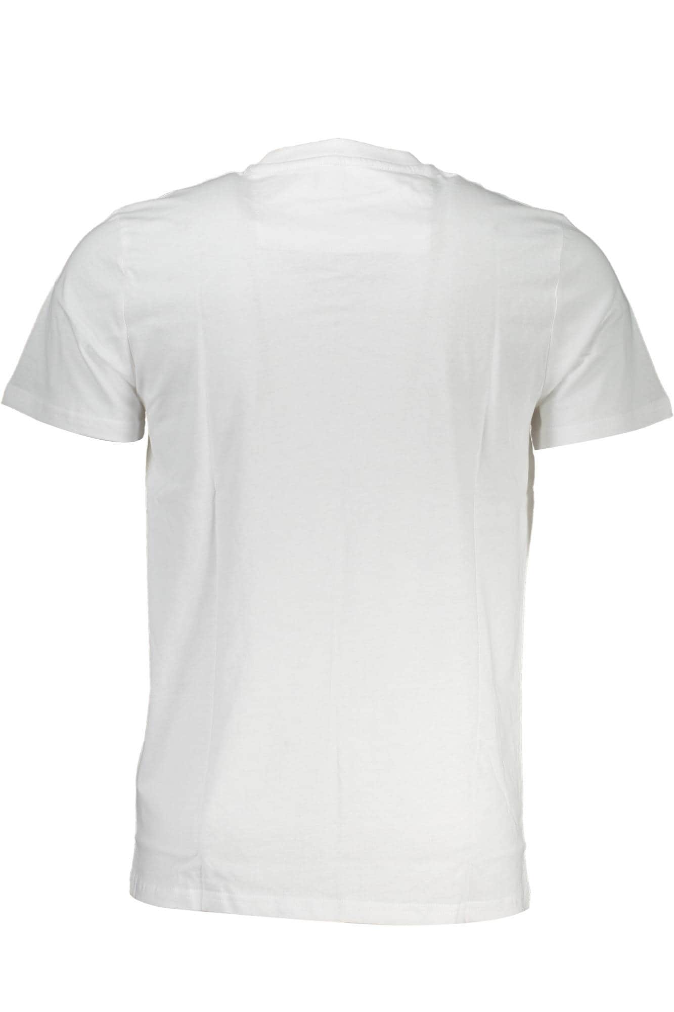 Cavalli Class manga corta t-camisa hombre blanco