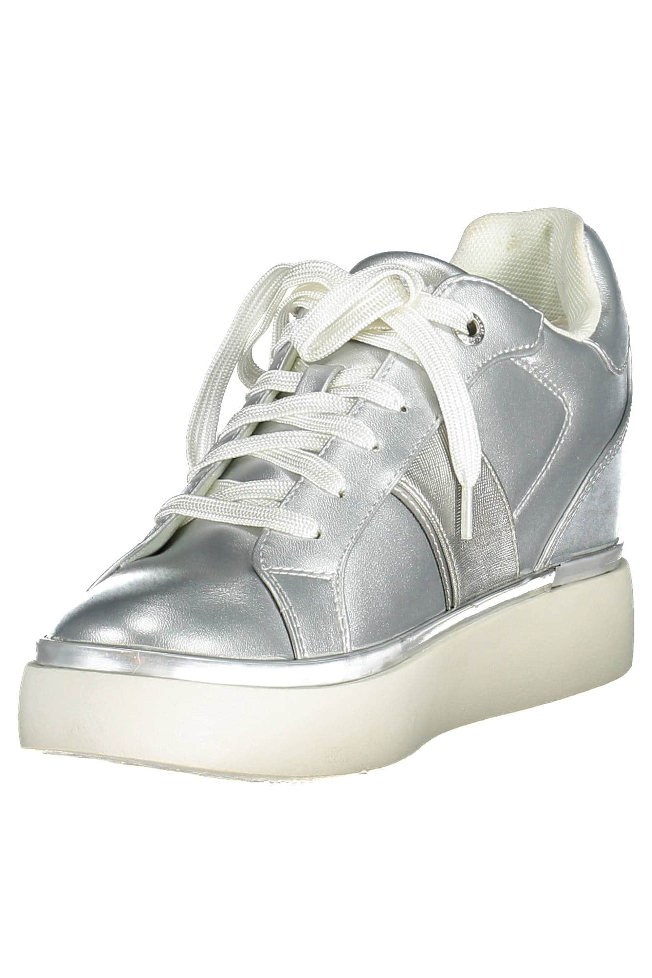 US Polo Assn. mujer zapatillas deportivas plateado