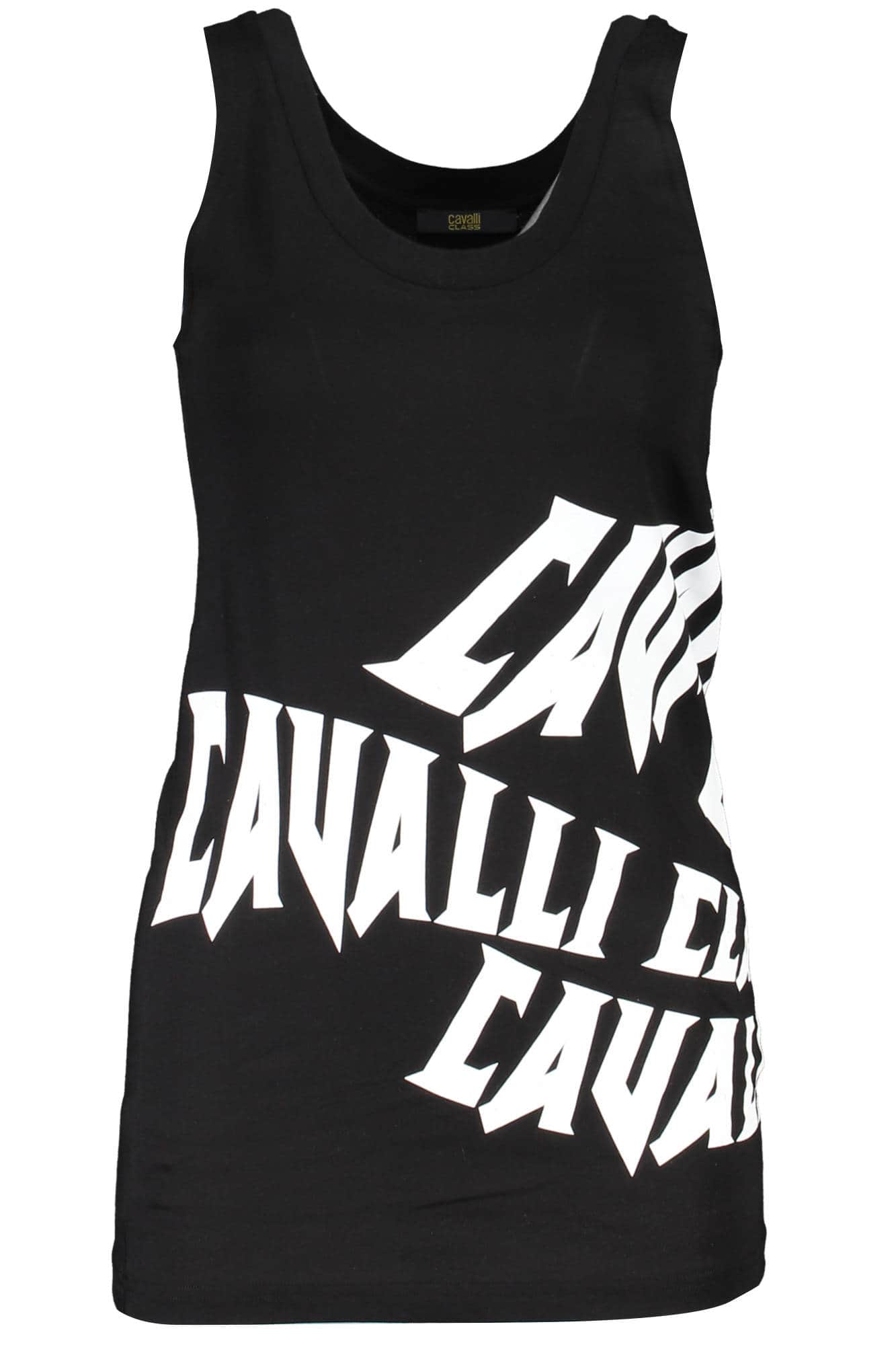 Cavalli Class mujer camiseta de tirantes negro