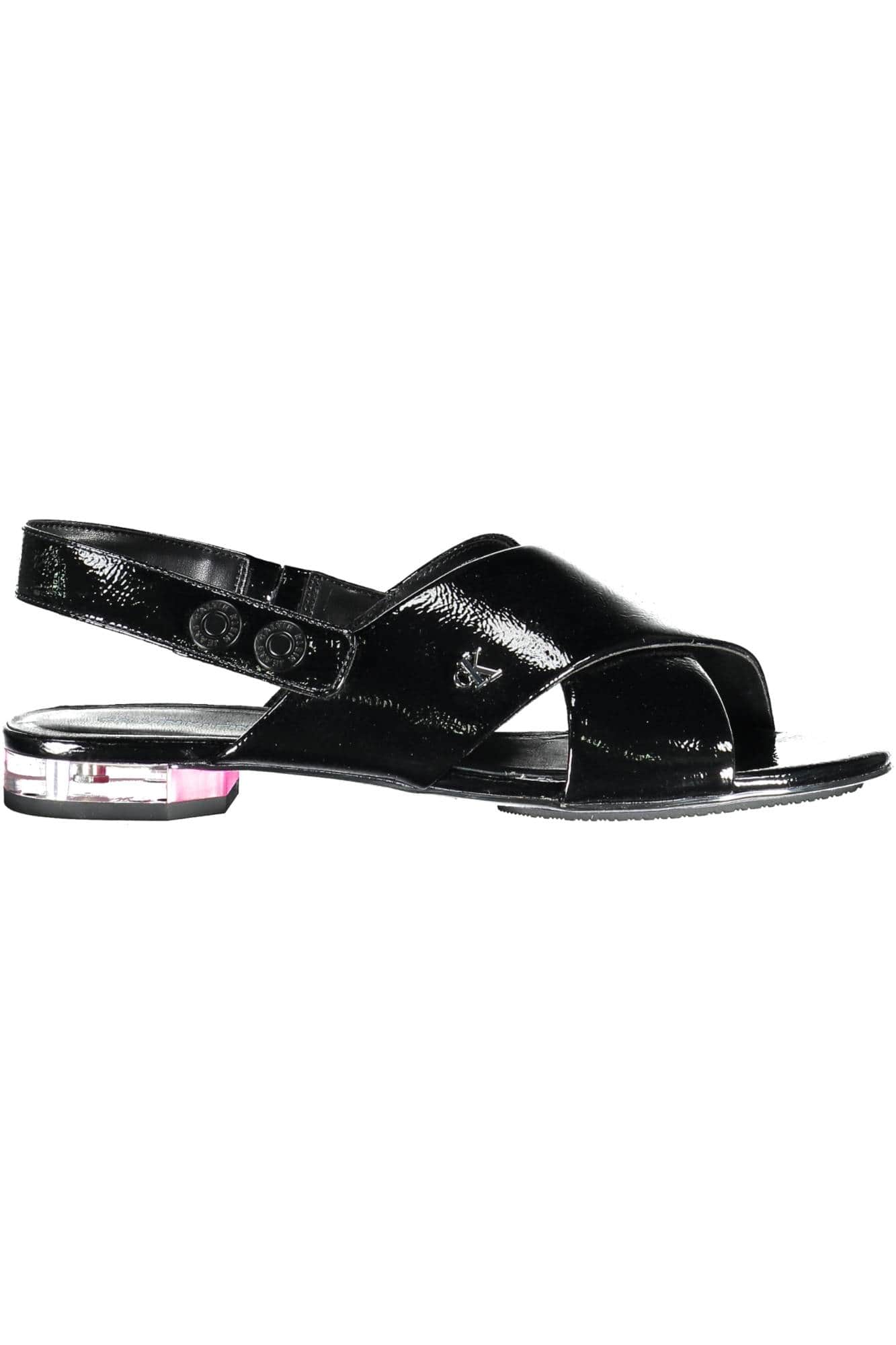 Calvin Klein mujer sandalia calzado negro