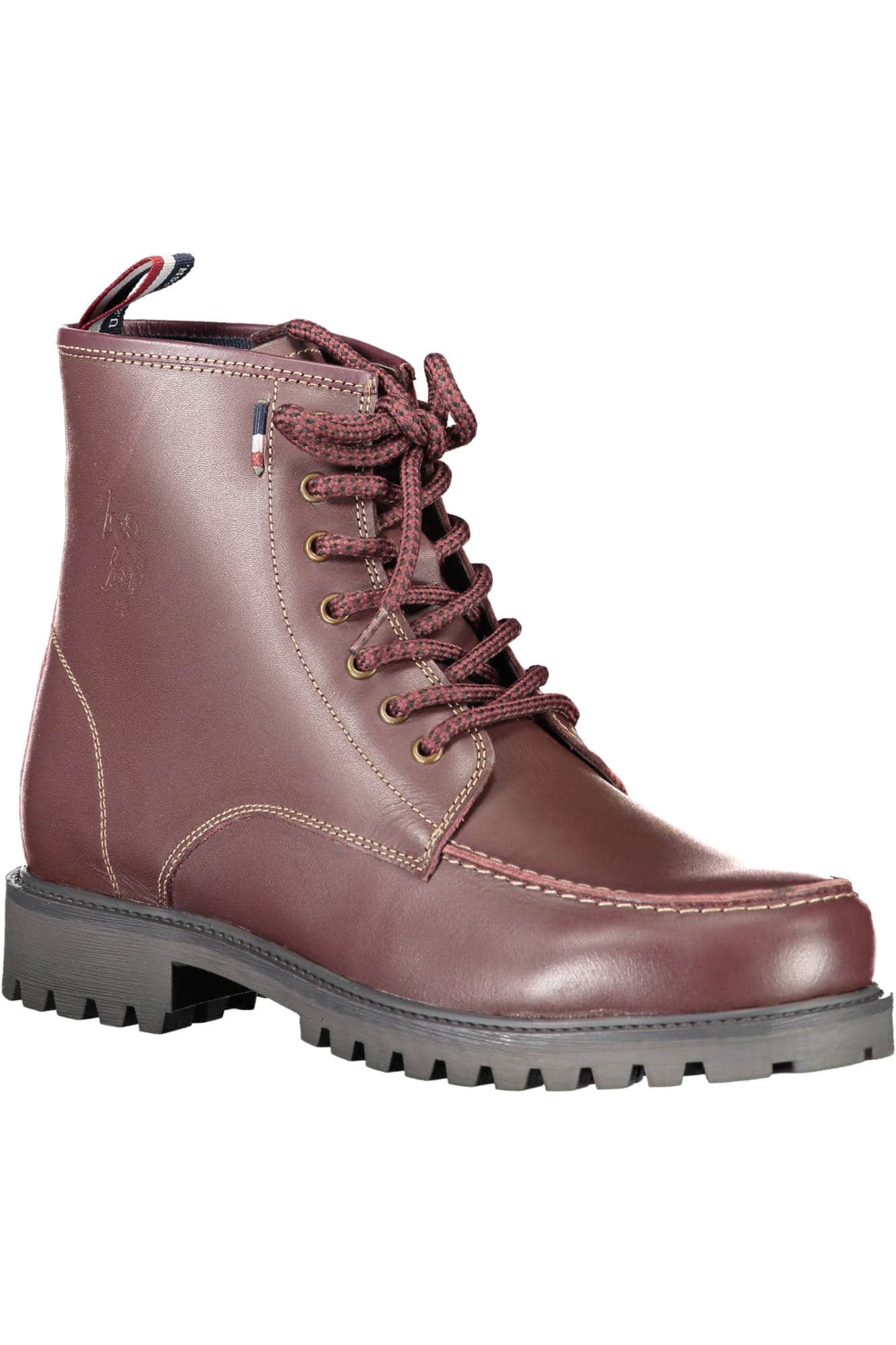 US Polo Assn. hombre rojo bota calzado