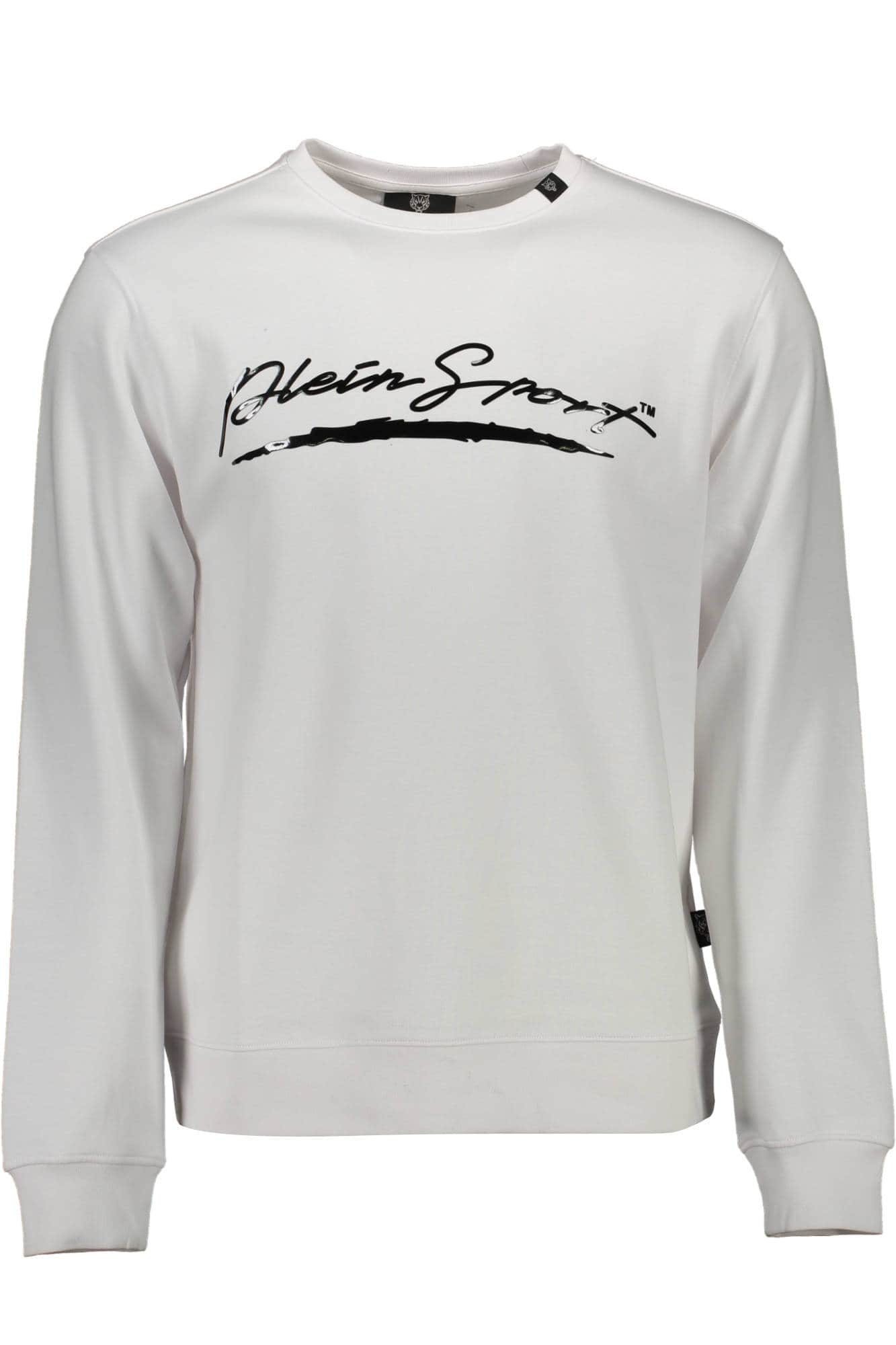 Plein Sport hombre con cremallera sudadera blanco