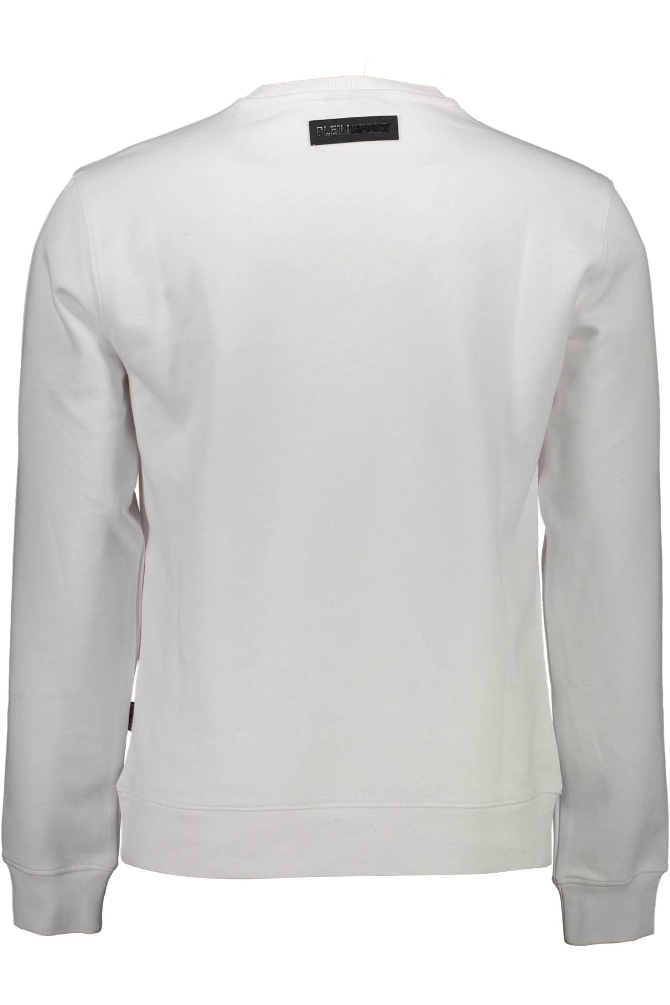Plein Sport hombre con cremallera sudadera blanco
