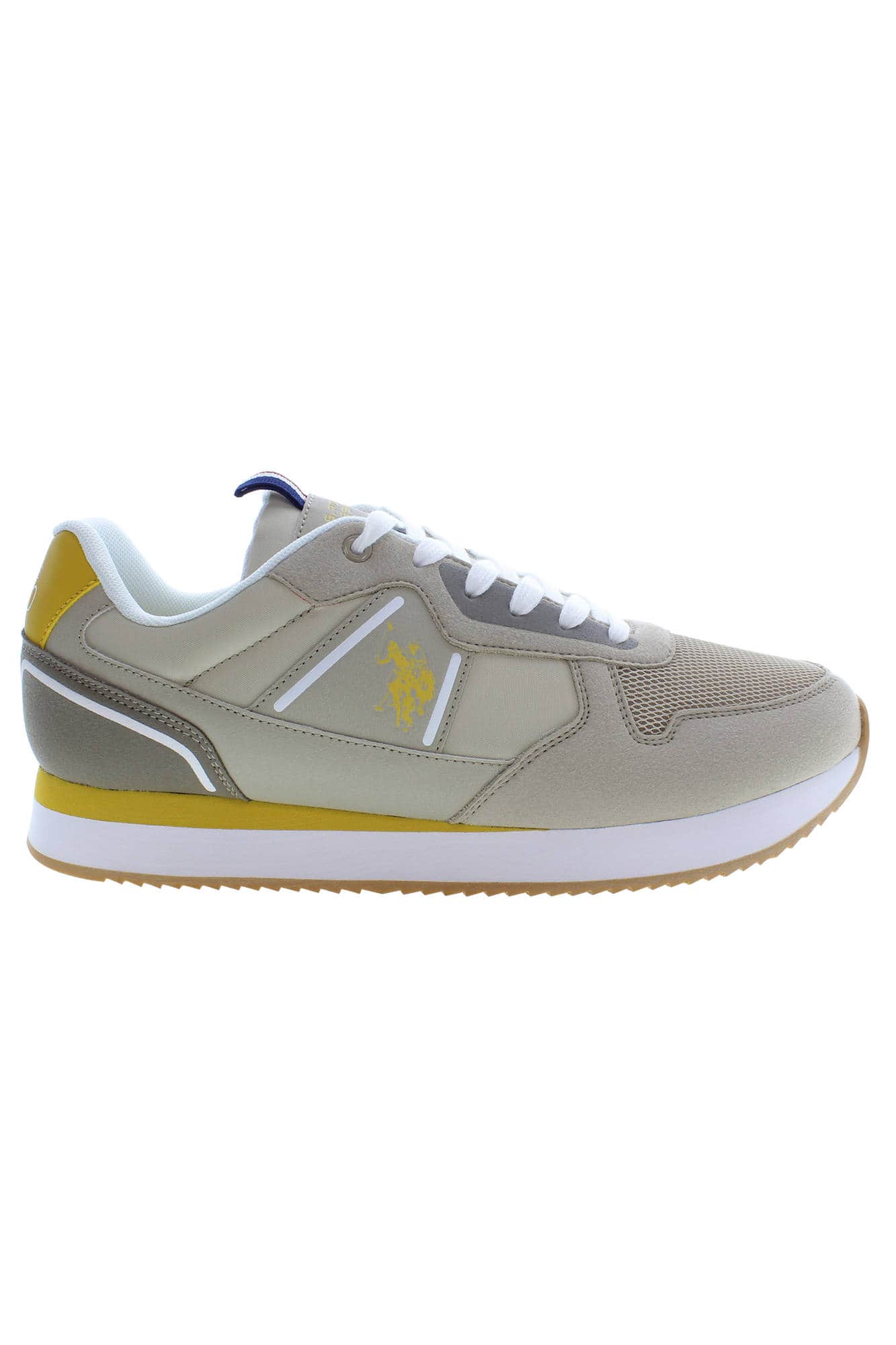 US Polo Assn. hombre beige zapatillas deportivas