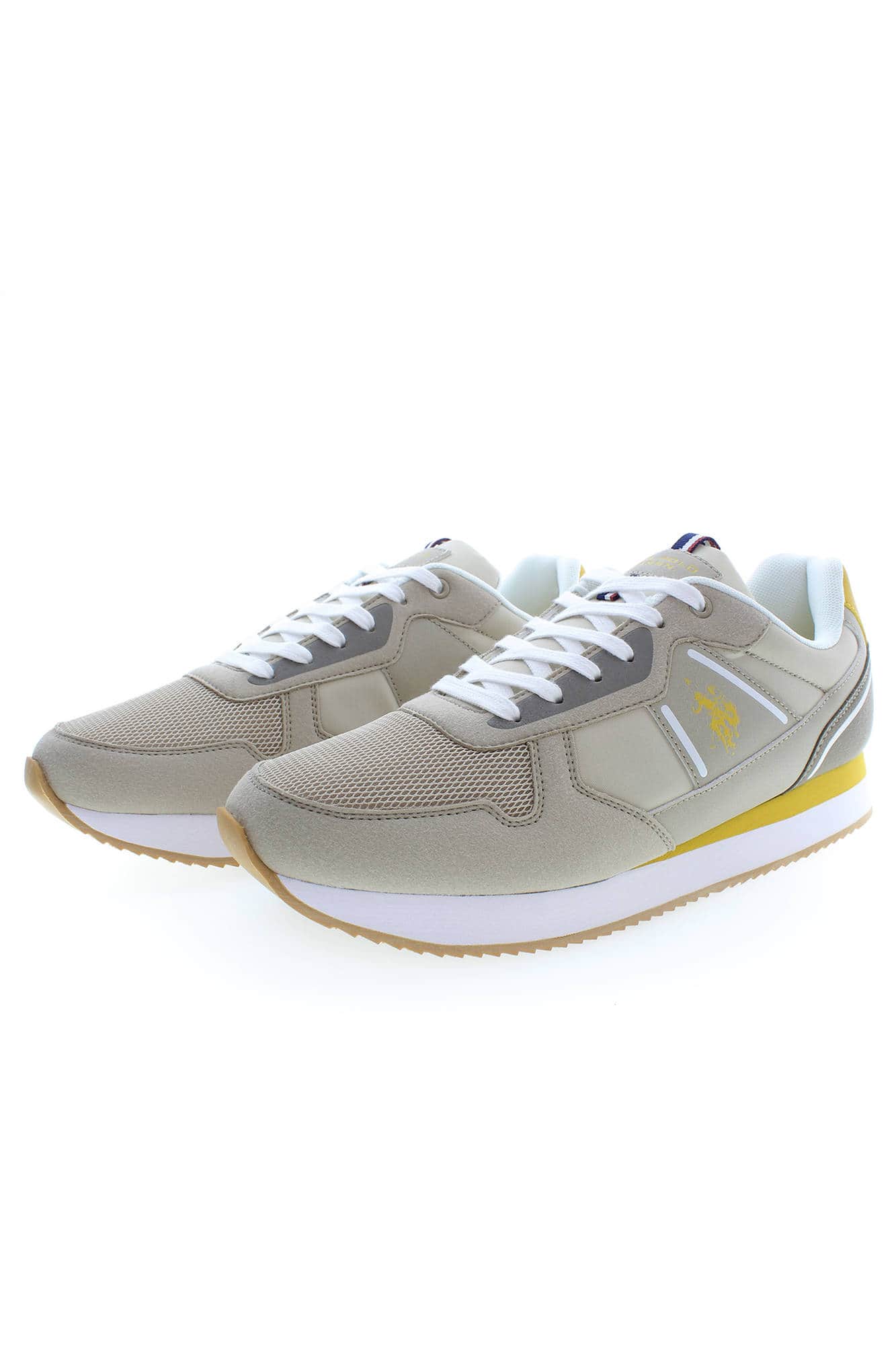 US Polo Assn. hombre beige zapatillas deportivas