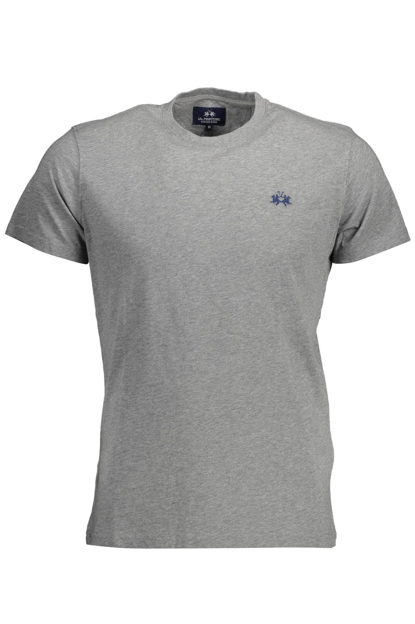 La Martina manga corta t-camisa hombre gris