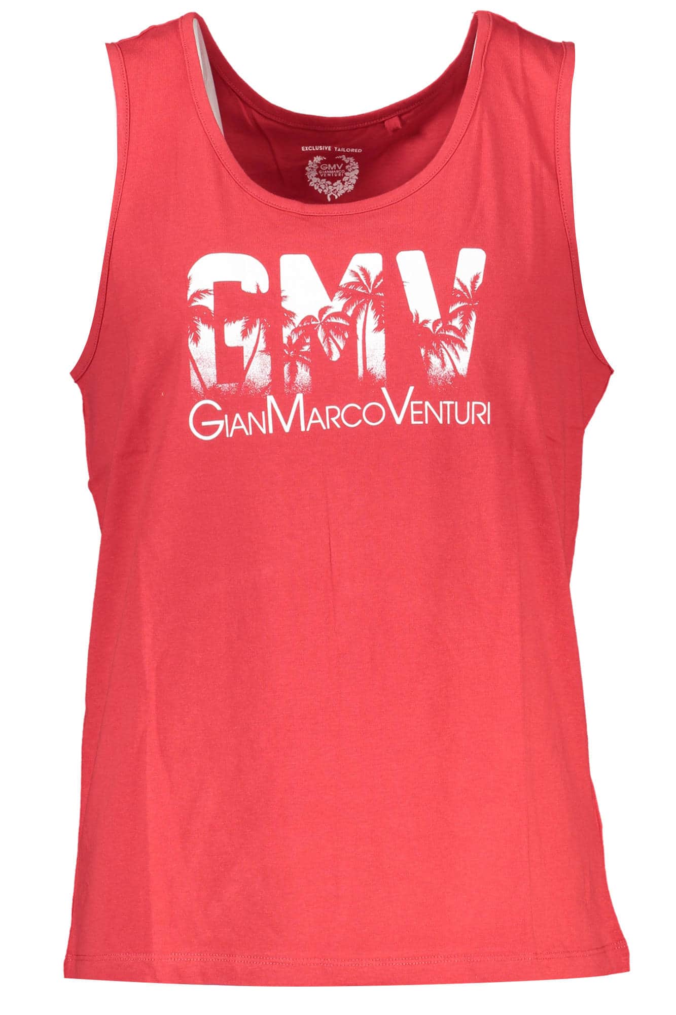Gian Marco Venturi hombre rojo camiseta de tirantes