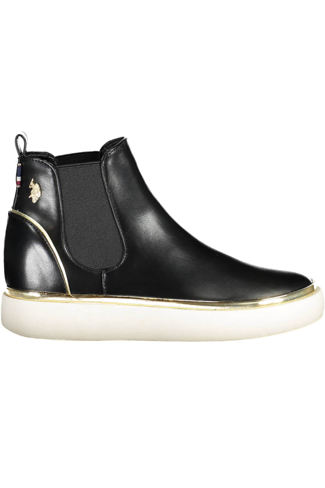 US Polo Assn. mujer negro bota