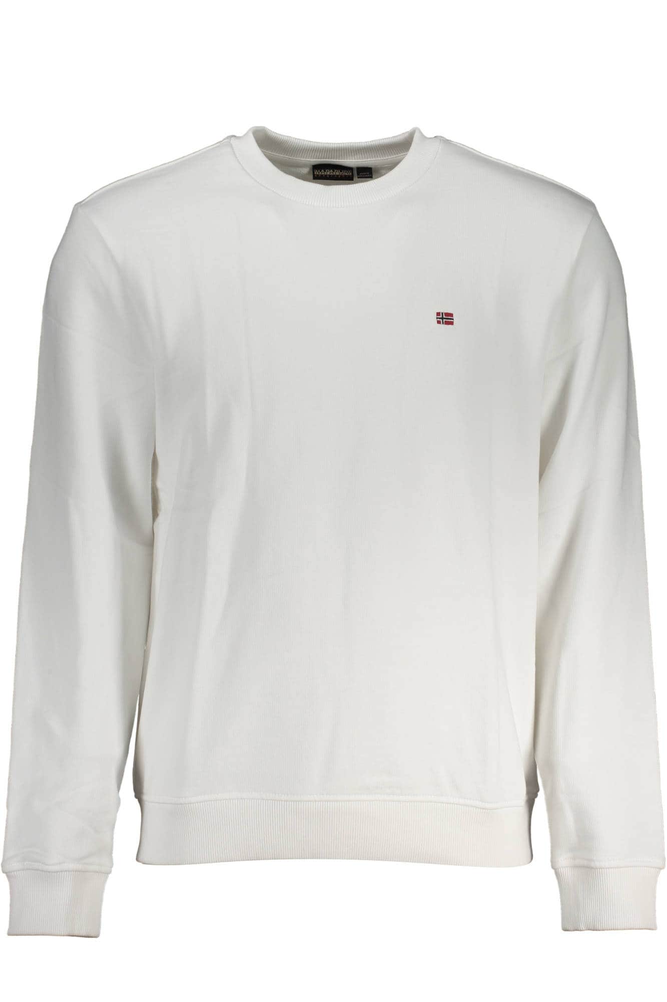 Napapijri sudadera sin cremallera hombre blanco