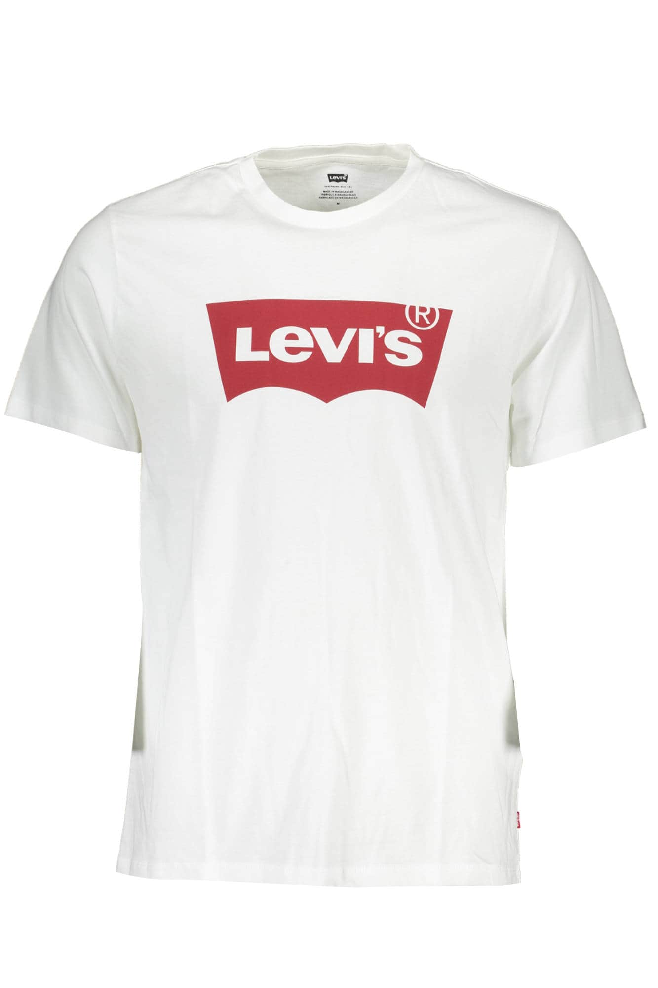 Levi's manga corta t-camisa hombre blanco