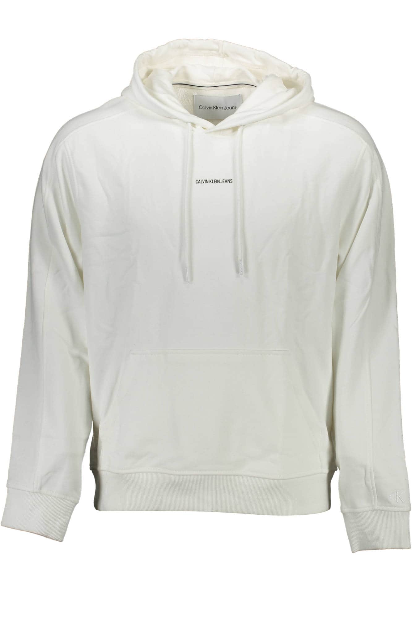 Calvin Klein hombre con cremallera sudadera blanco