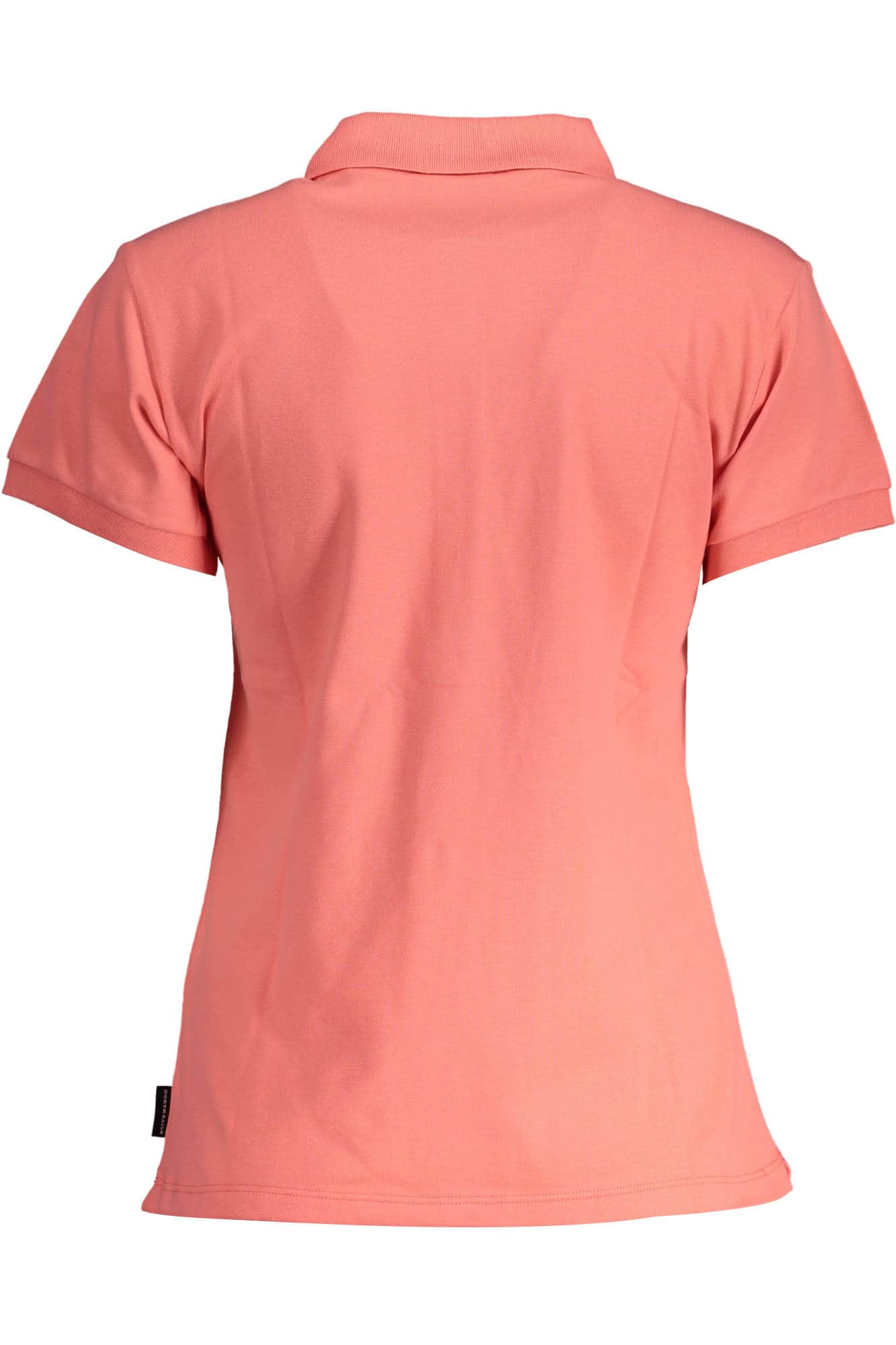 North Sails mujer manga corta polo rosa